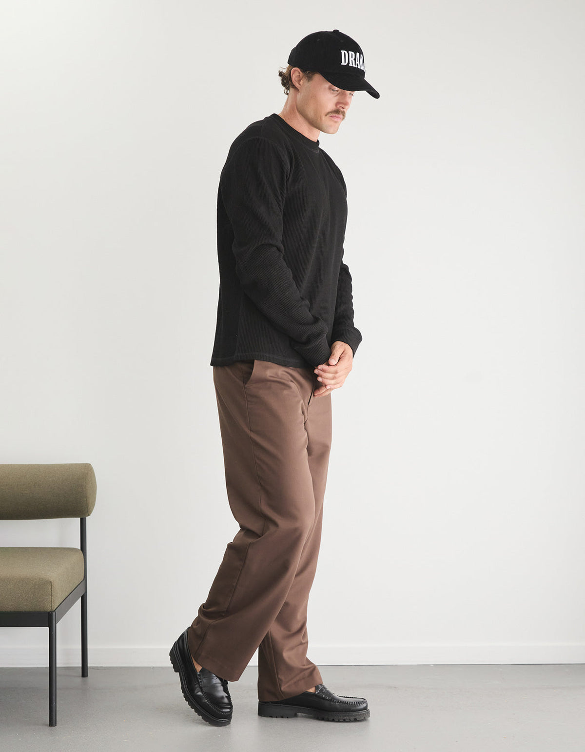 Dante Waffle - Black