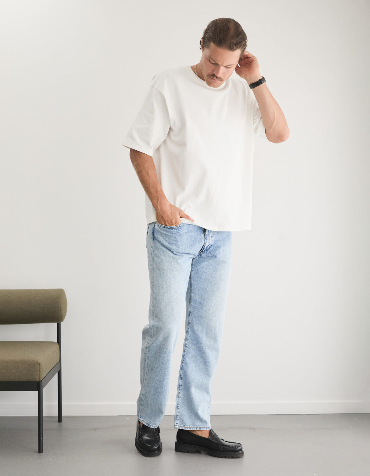 Torino Heavy Weight Tee - White