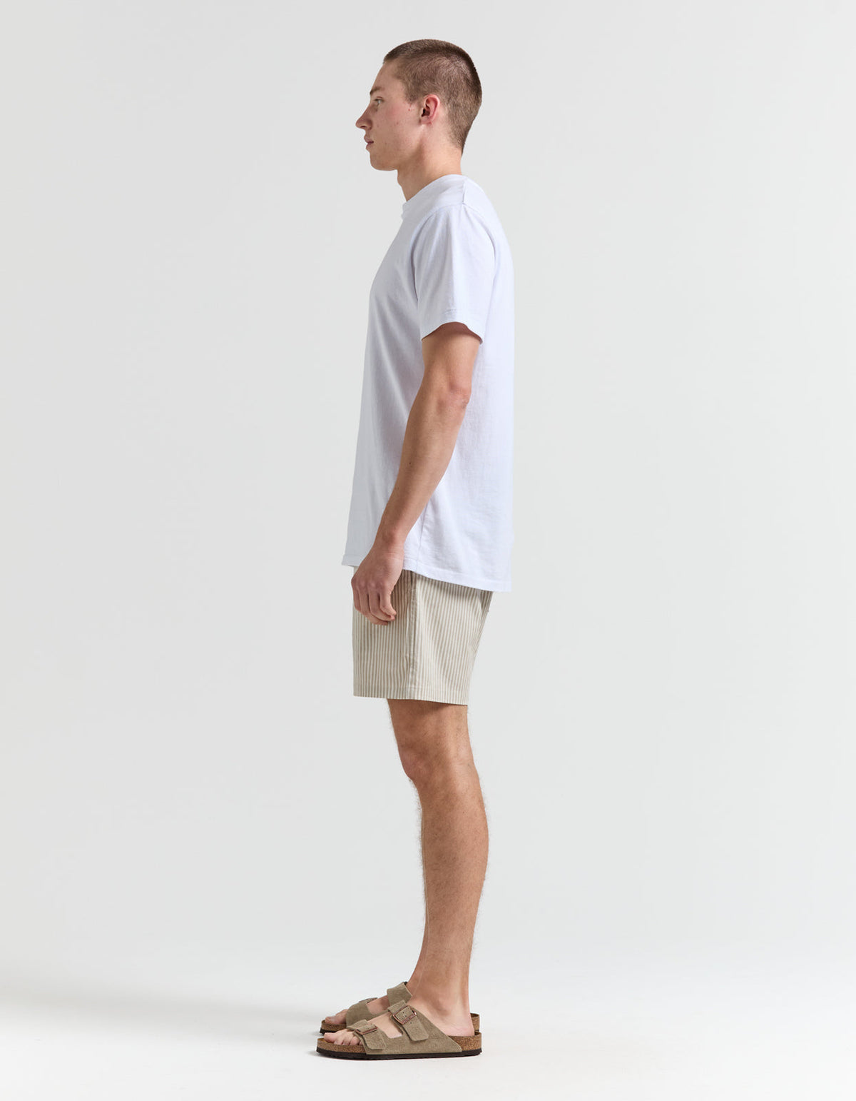 Santa Fe Weekend Hybrid Swim Short - Beige/Ivory