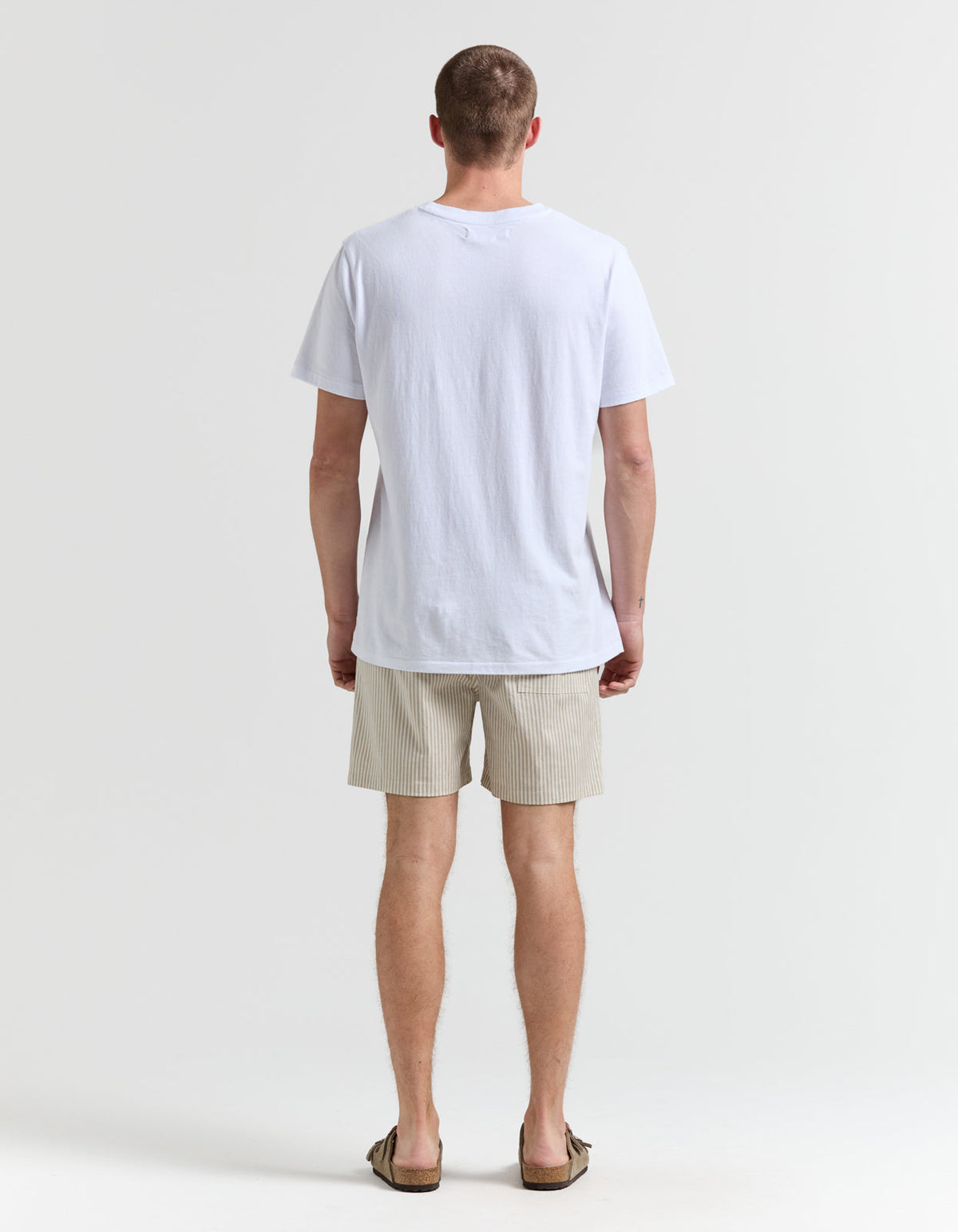 Santa Fe Weekend Hybrid Swim Short - Beige/Ivory