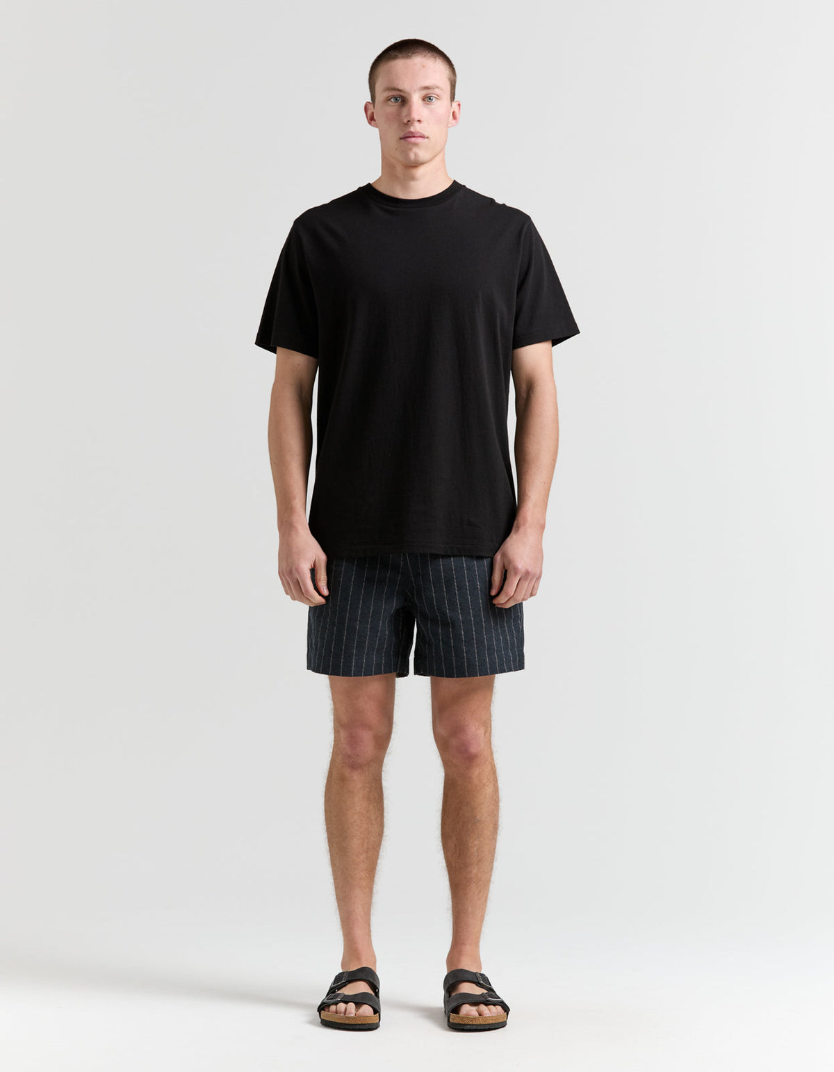Mojo Walkshort - Petrol Stripe