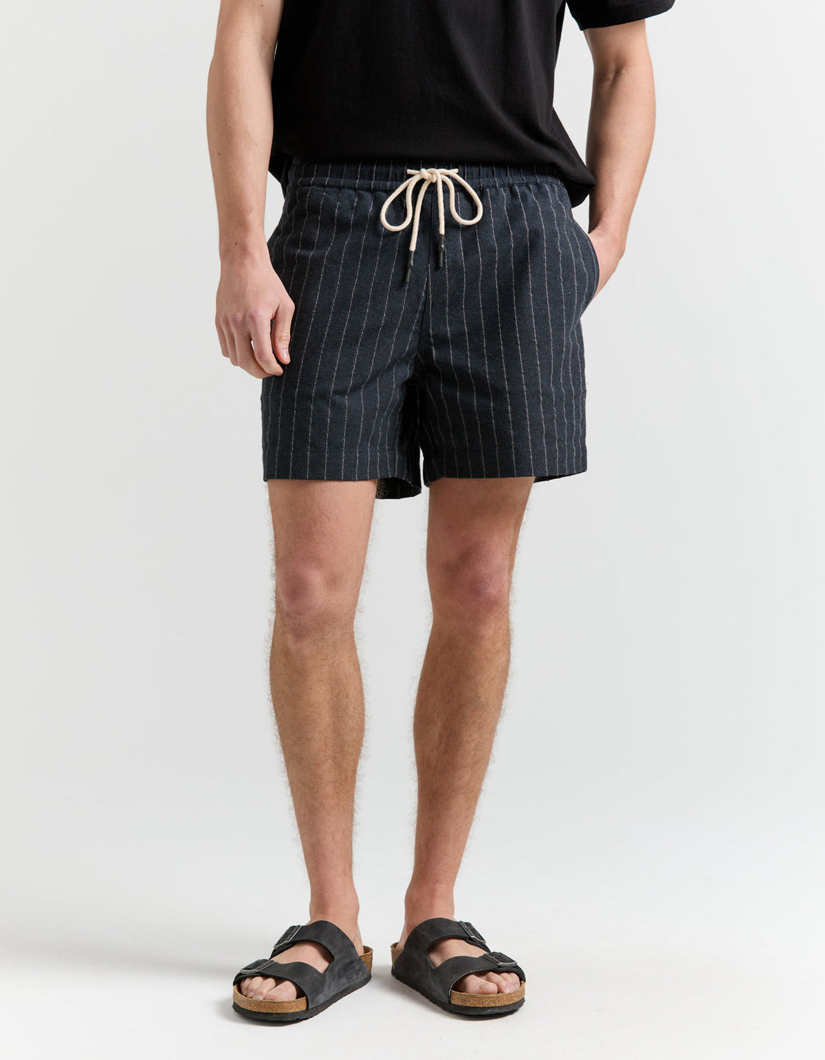Mojo Walkshort - Petrol Stripe
