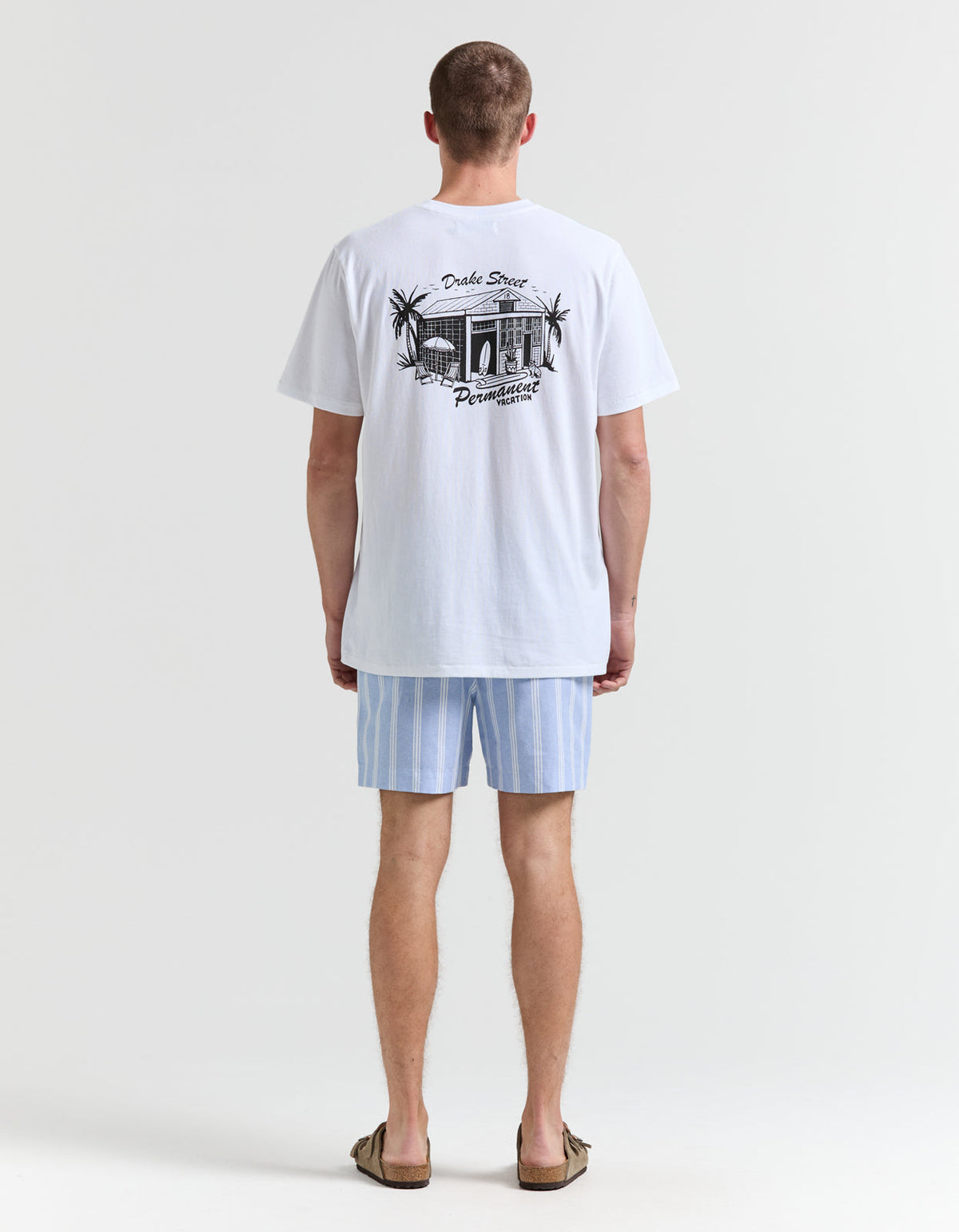 Cove Stripe Walkshort - Blue Stripe