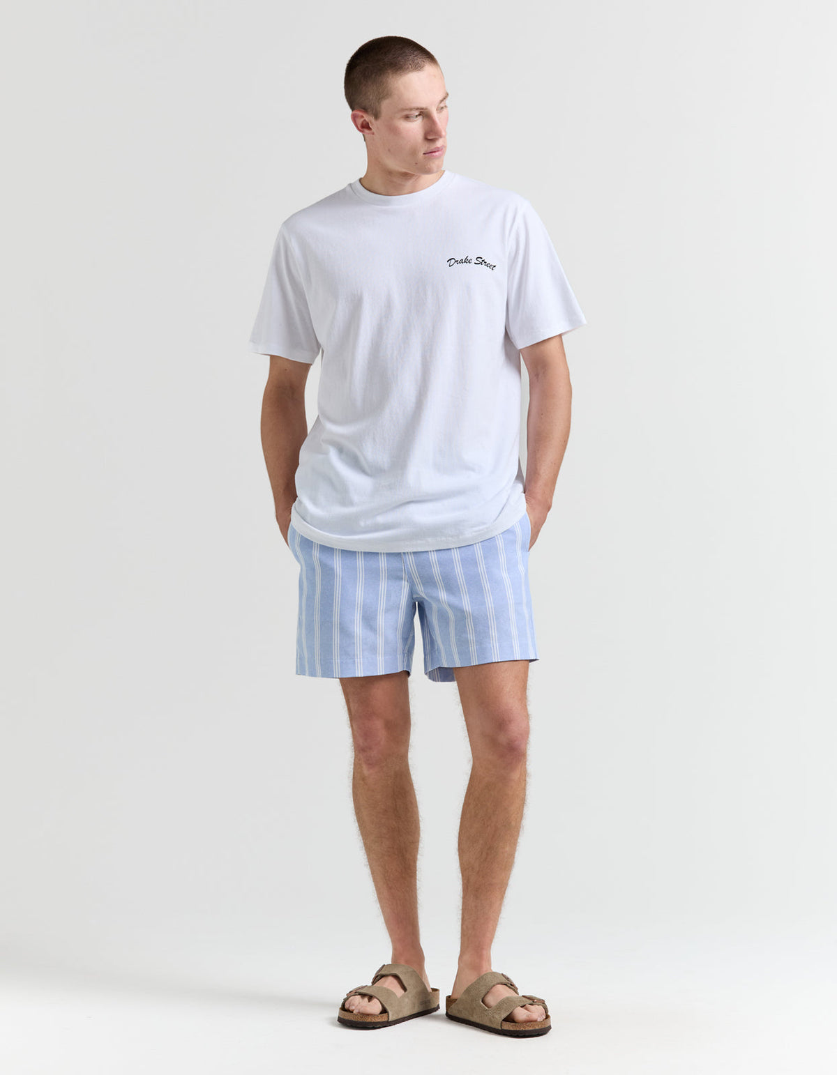 Cove Stripe Walkshort - Blue Stripe