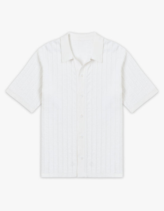 Aloha Knit Shirt - Off White