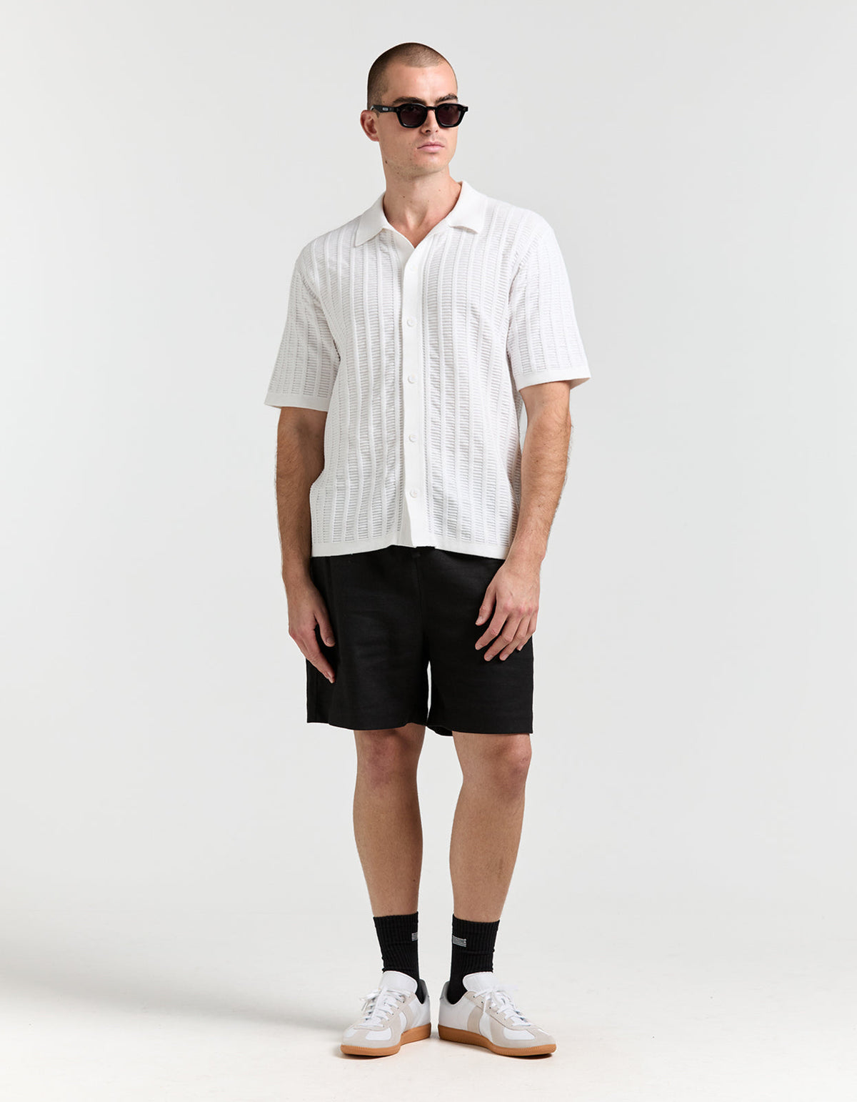 Aloha Knit Shirt - Off White