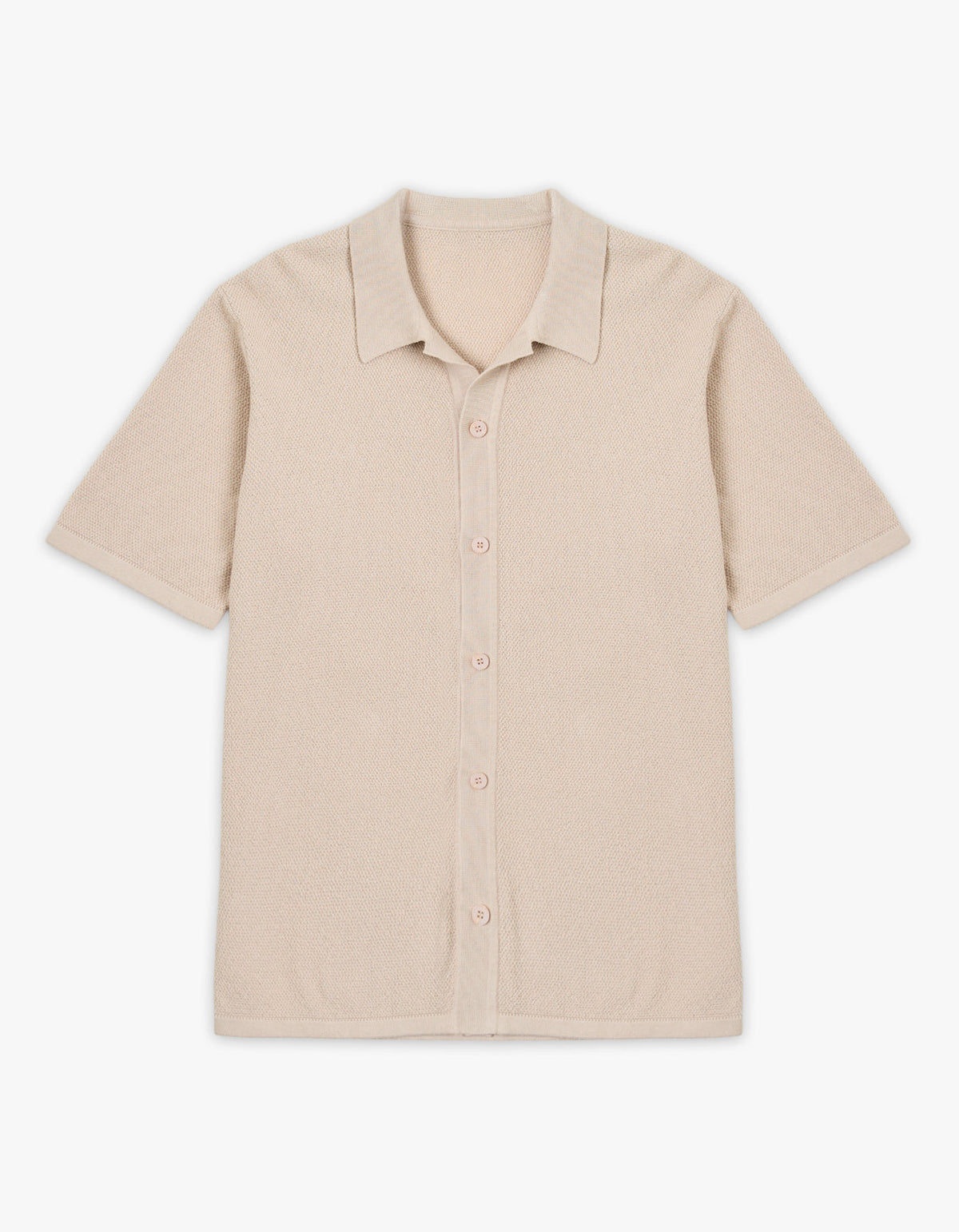 Franklin Knit Shirt - Oatmeal