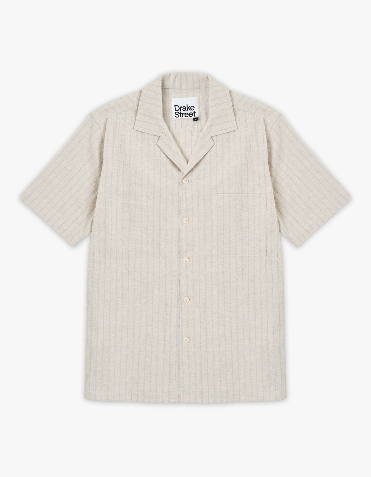 Irving Shirt - Oat/Blue