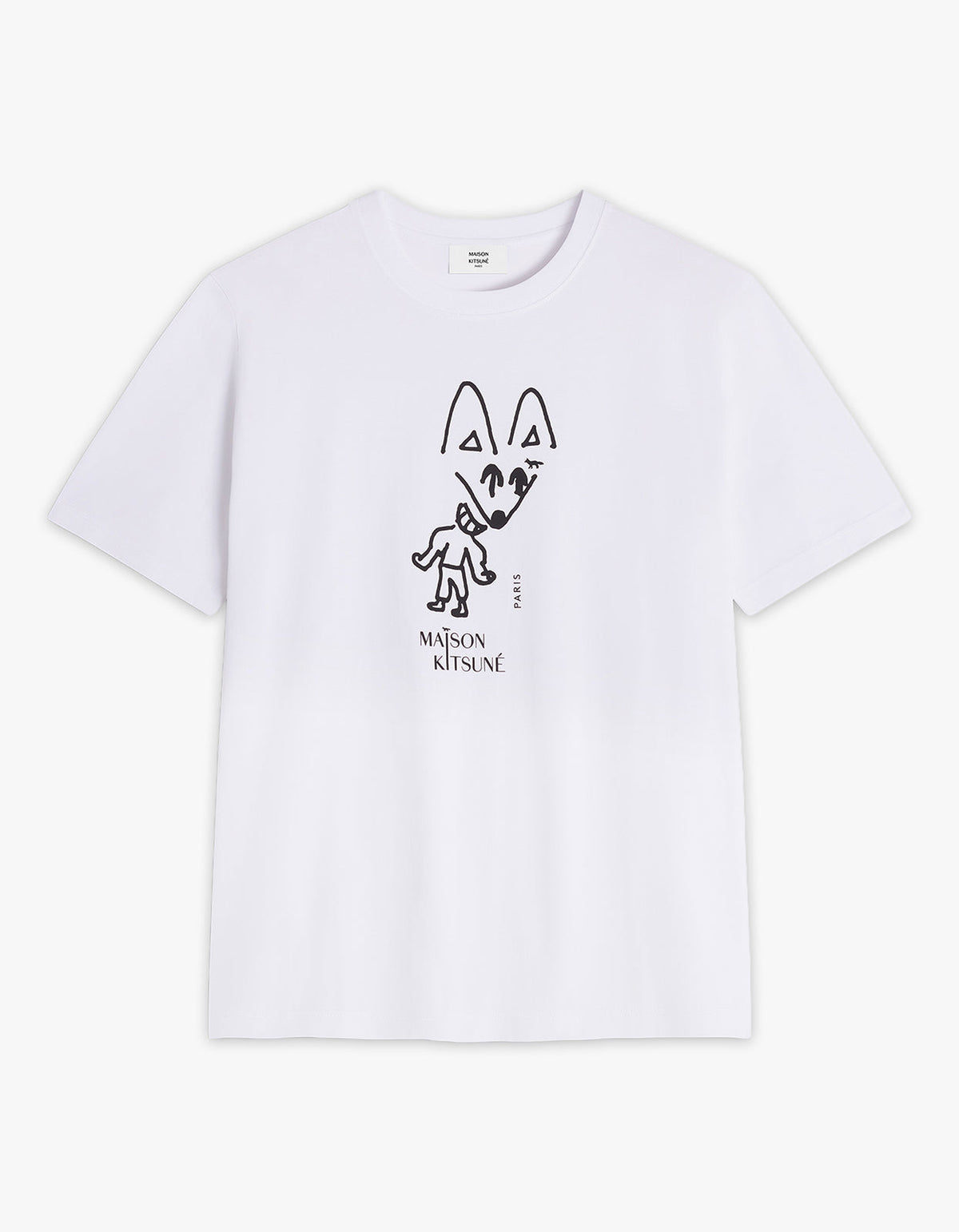 Party Fox Comfort T Shirt - White