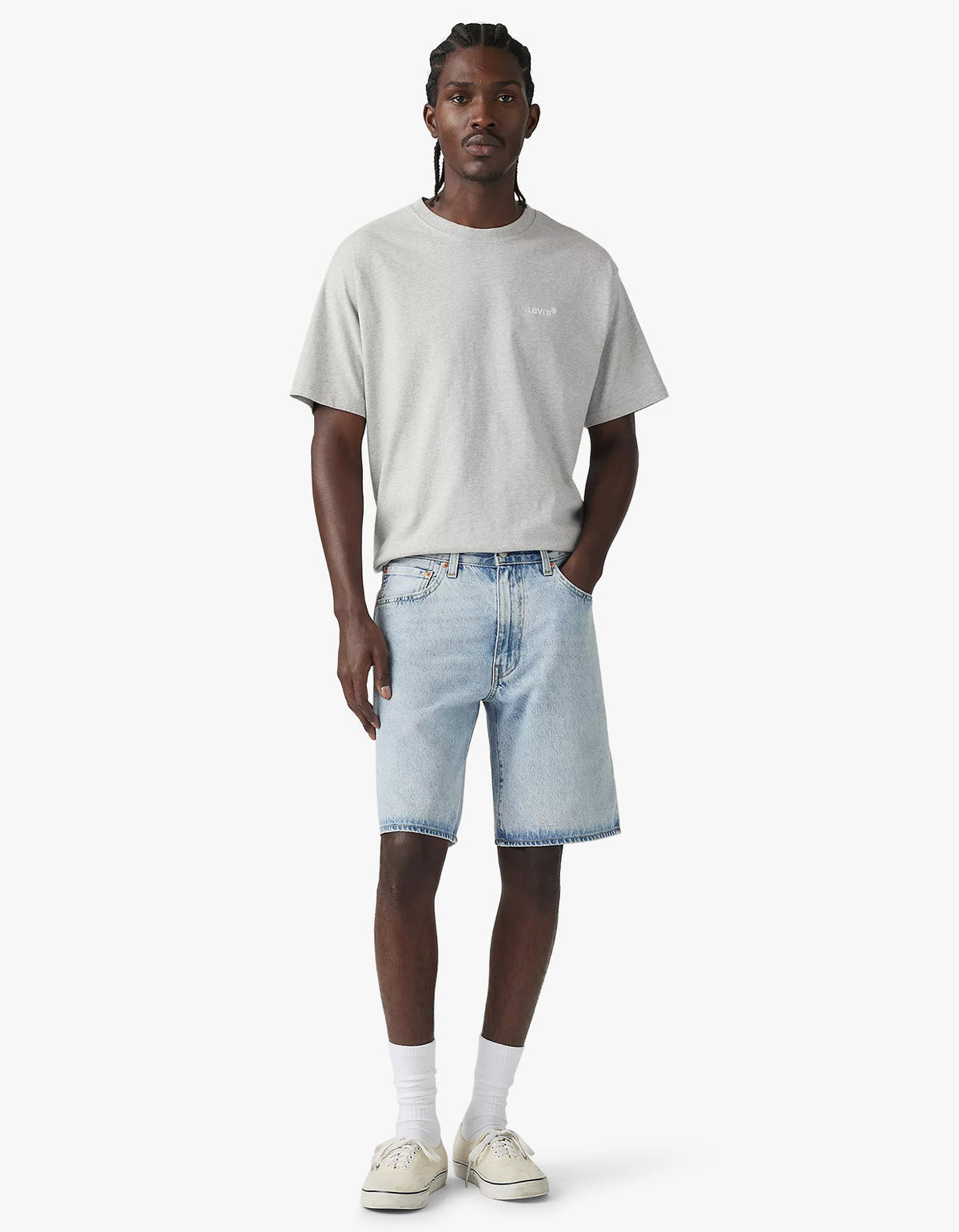 454 Relaxed Denim Shorts - Blues And Rhythm