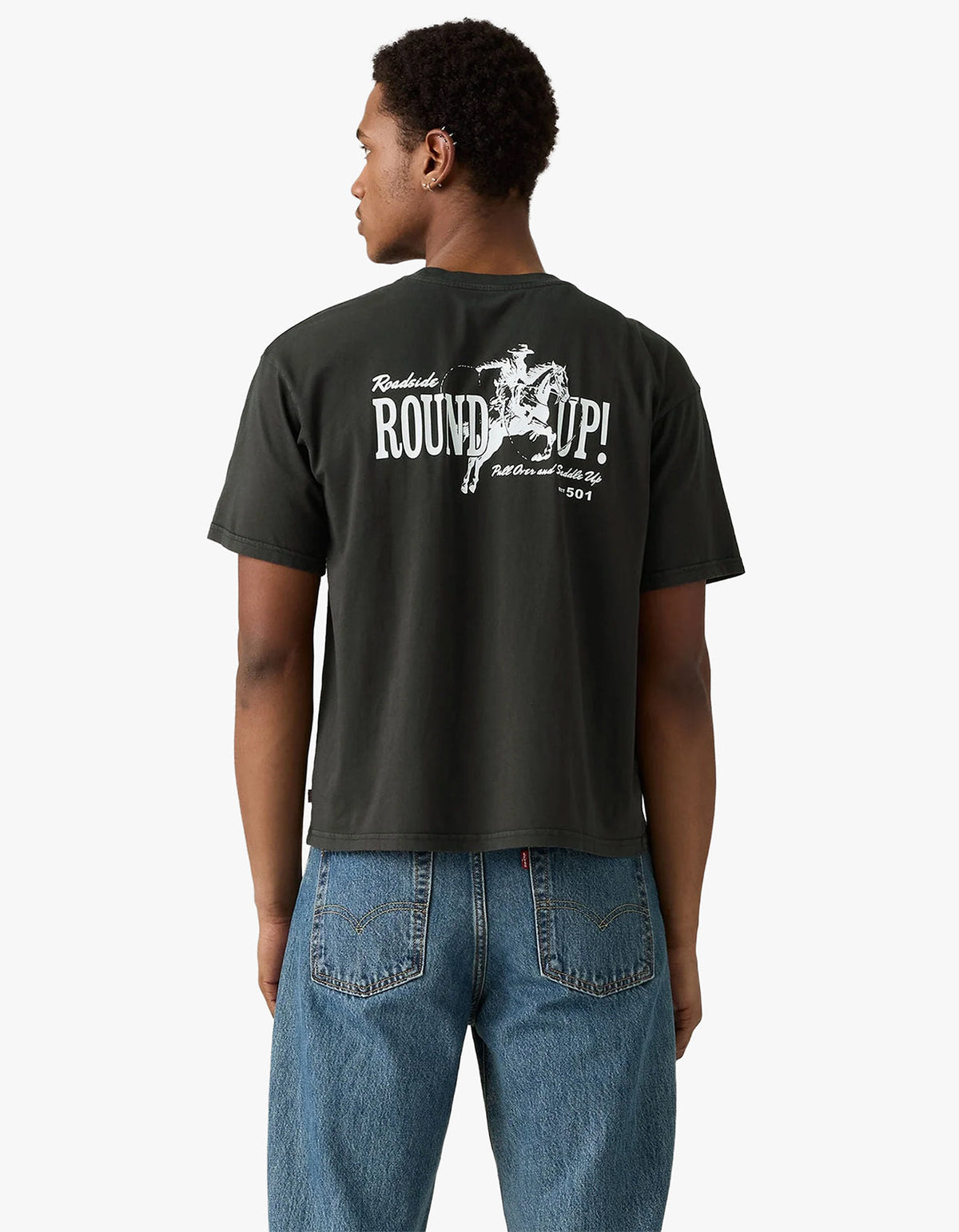 GR Cropped Tee - Roadside Round Up Phantom