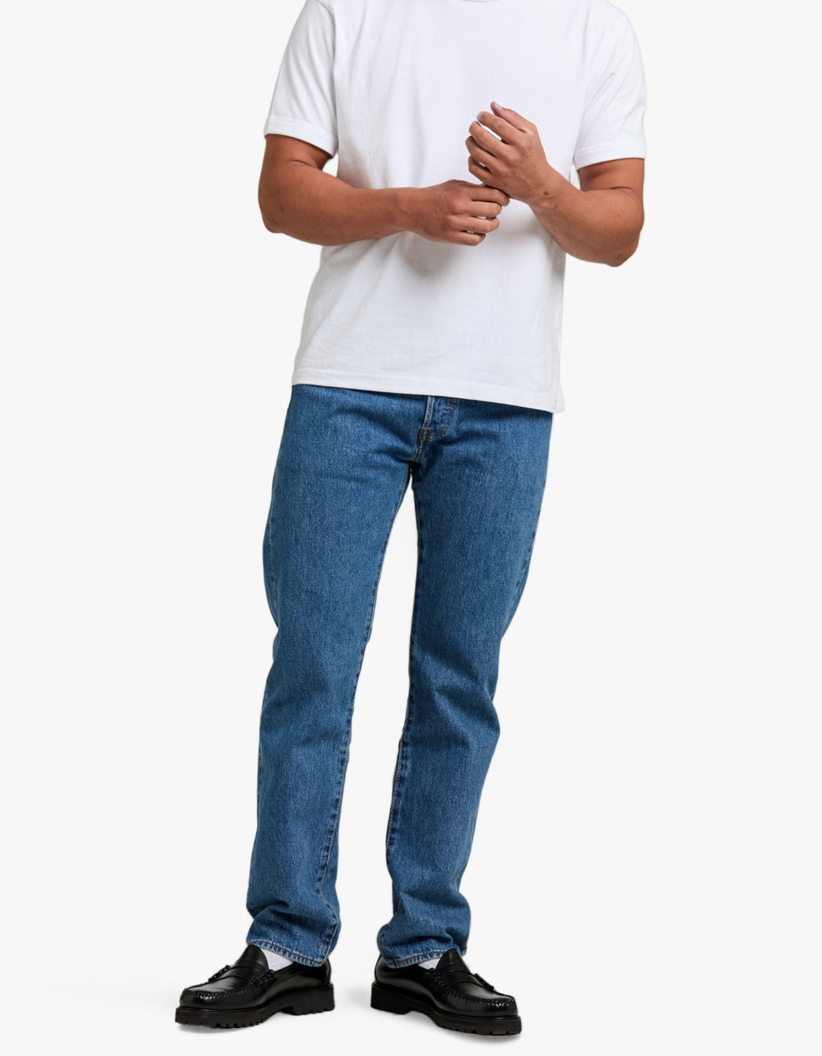 501 Levi's Original Jean - Medium Stonewash