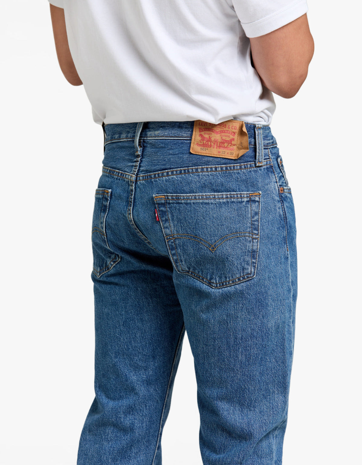 501 Levi's Original Jean - Medium Stonewash