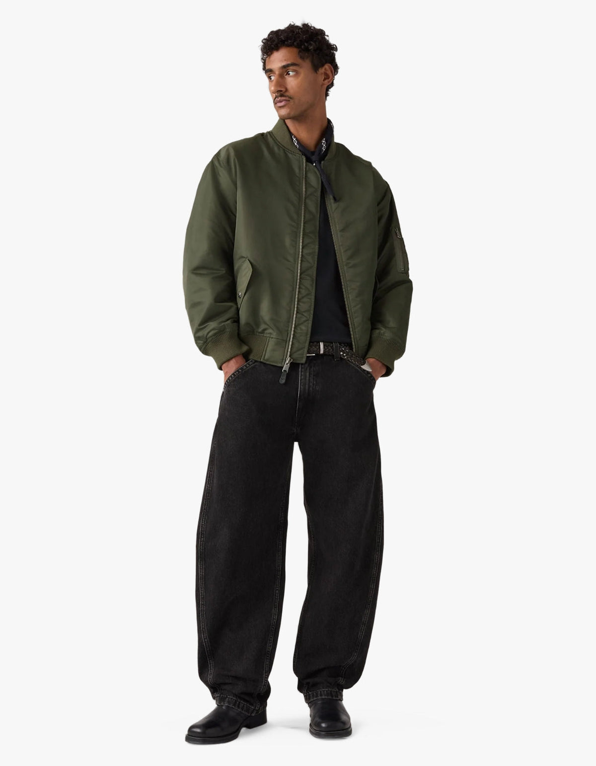 Baggy Barrel Jean - Forget Me Nots