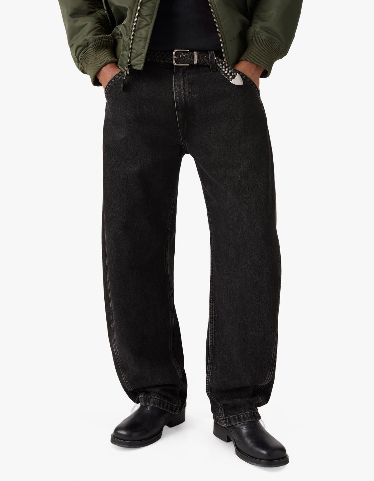 Baggy Barrel Jean - Forget Me Nots