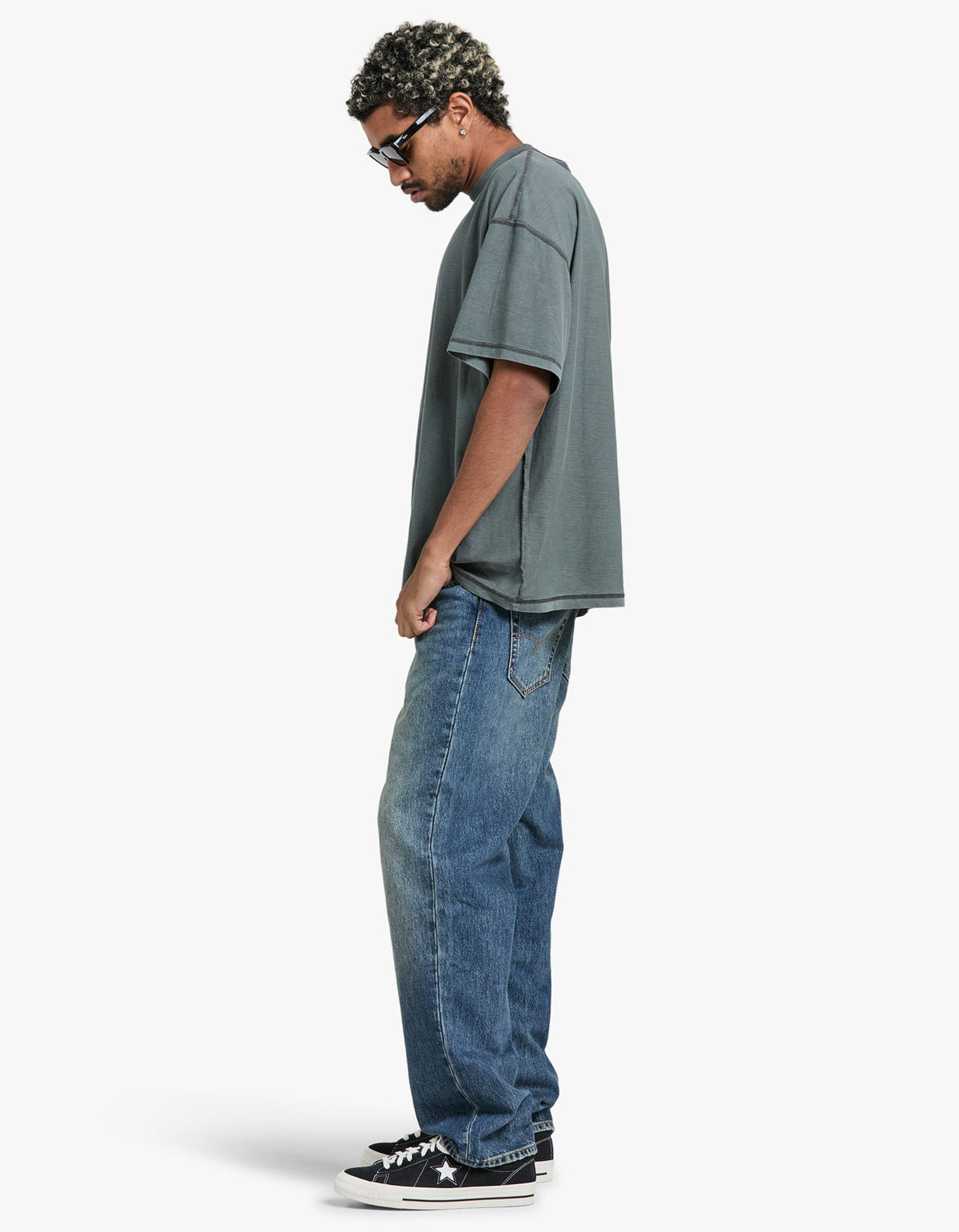 568 Loose Straight Jeans - Aisle Seat