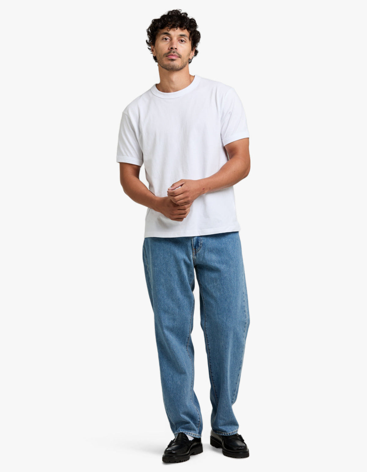 568 Loose Straight Jean - Blue Essentials