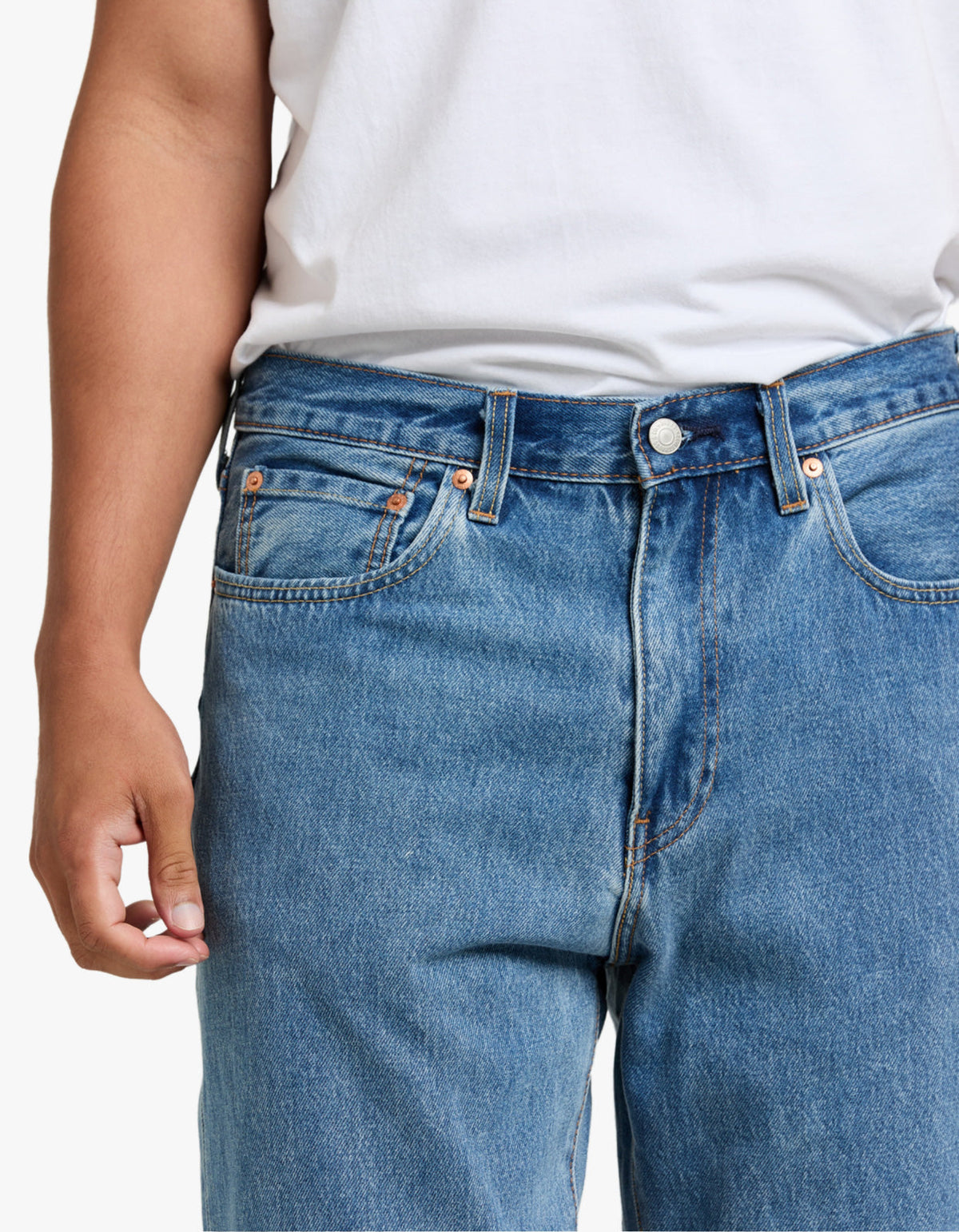 568 Loose Straight Jean - Blue Essentials