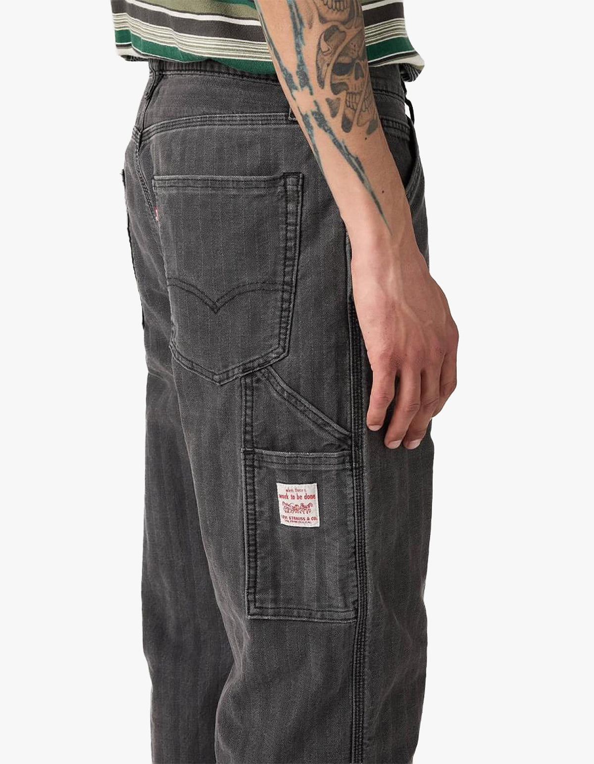 568 Loose Straight Double Knee Carpenter Jeans - Double Duty