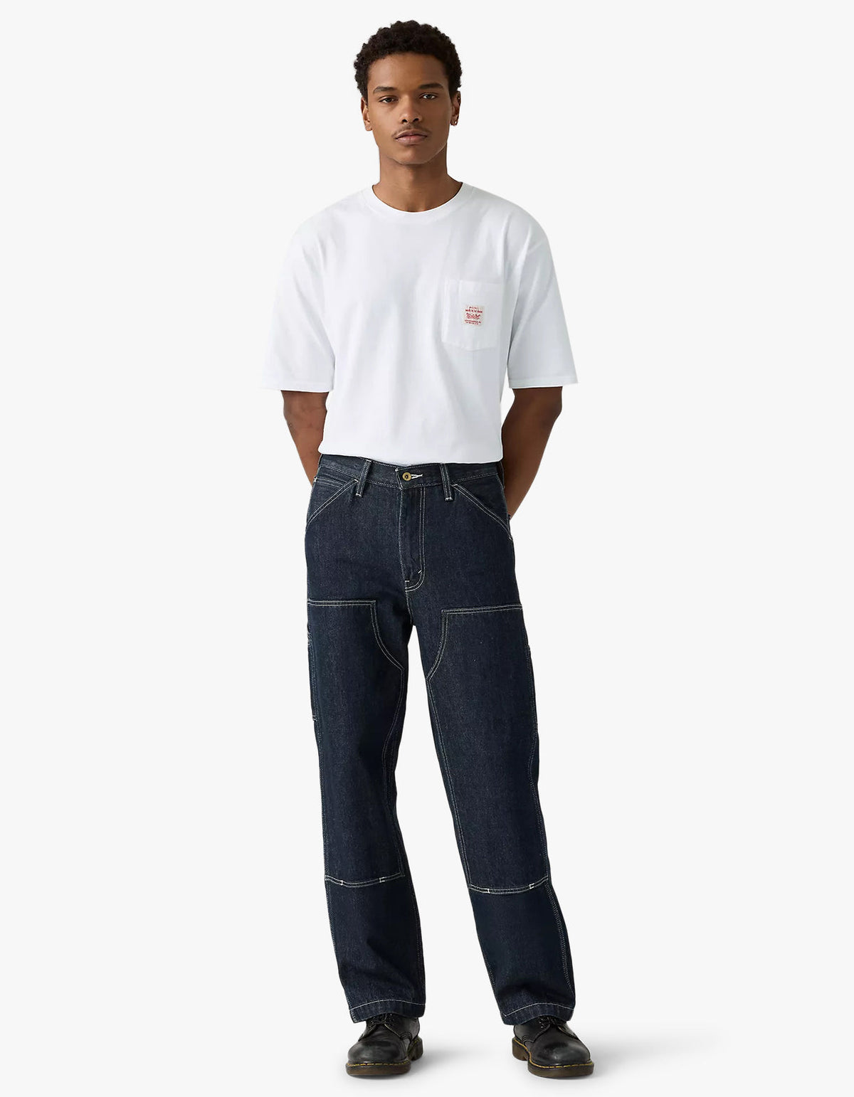568 Loose Straight Double Knee Carpenter Jeans - Mornin' Classical