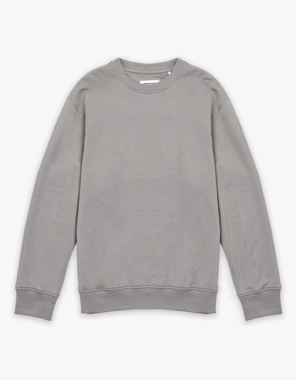 Mens Foundation Merino Sweatshirt - Ash