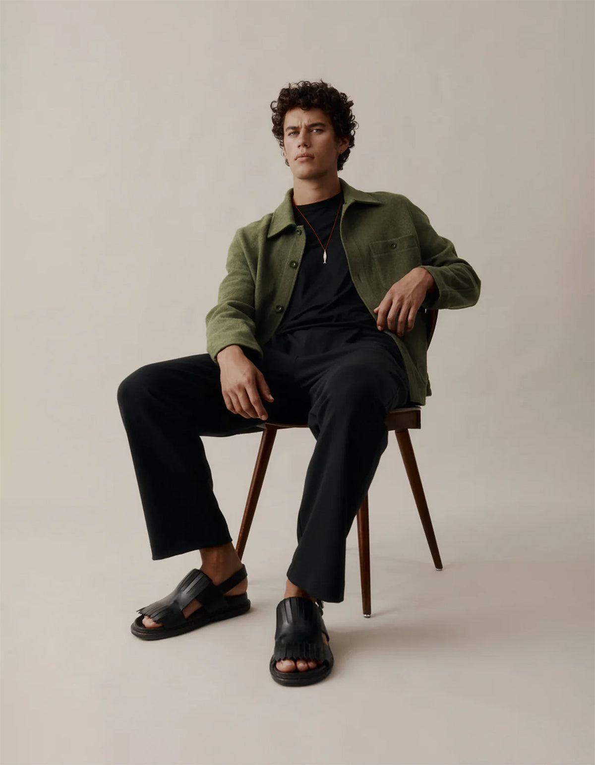 Mens Tailored Merino Pant - Black