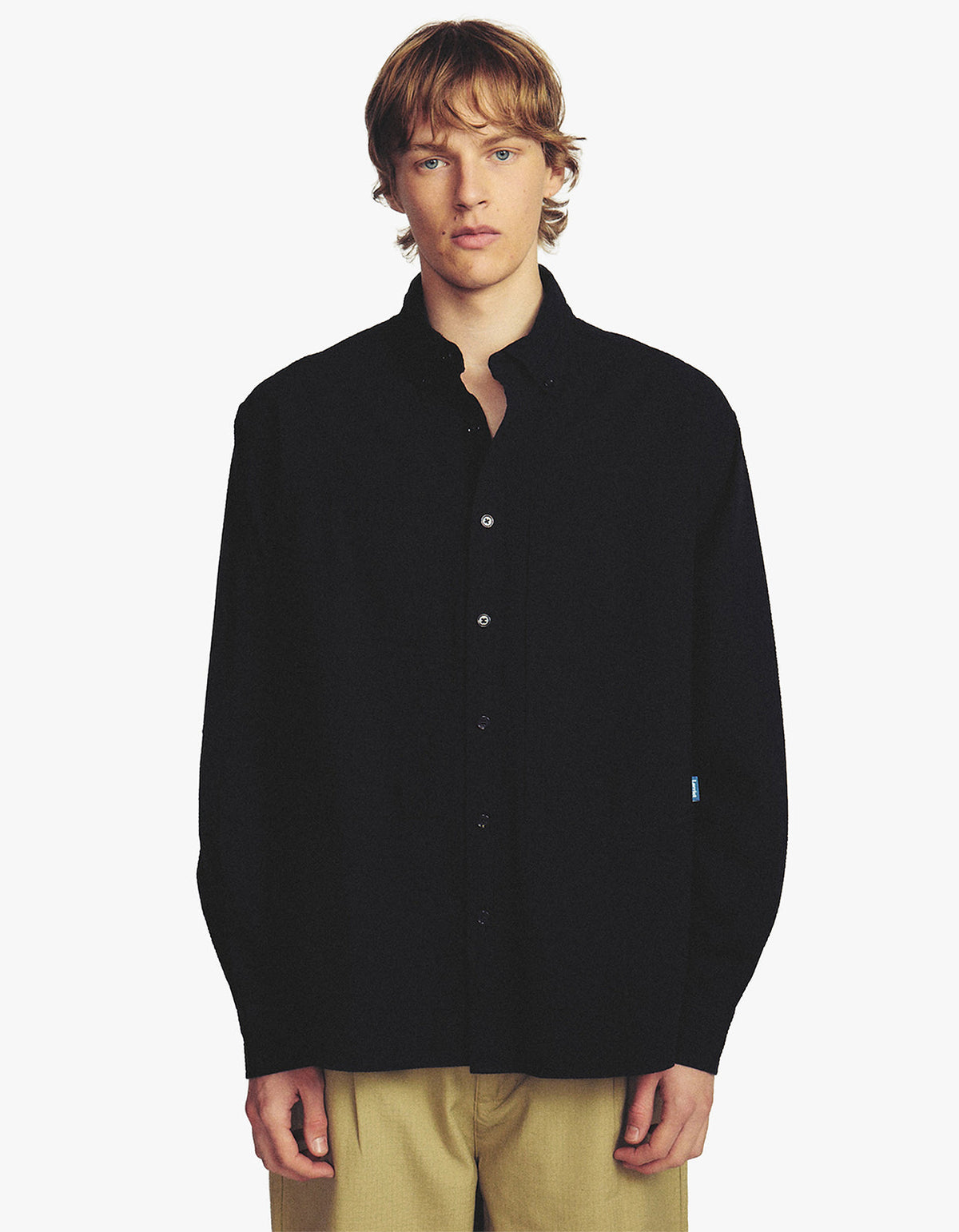 Grant Shirt - Black Seer