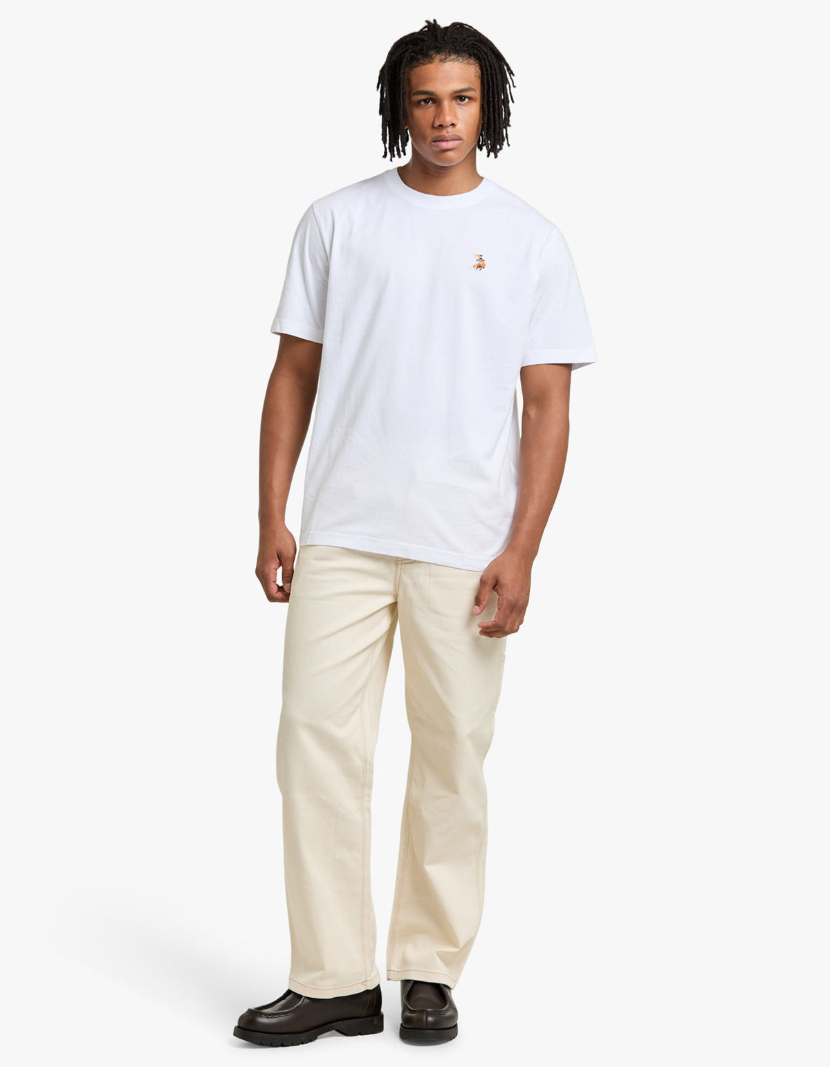 Dreaming Fox Comfort Tee Shirt - White