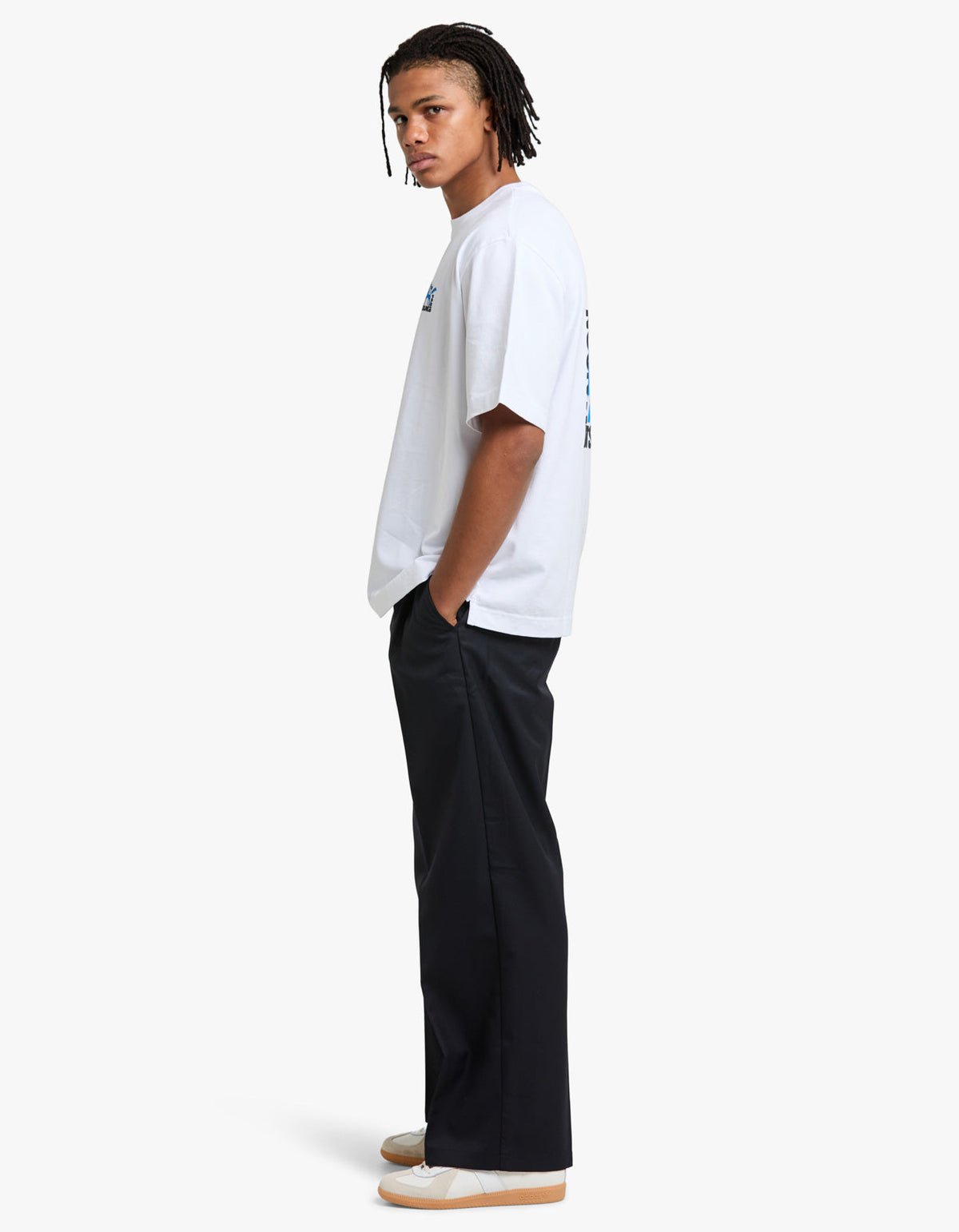 Gallery Fox Oversize Tee Shirt - White