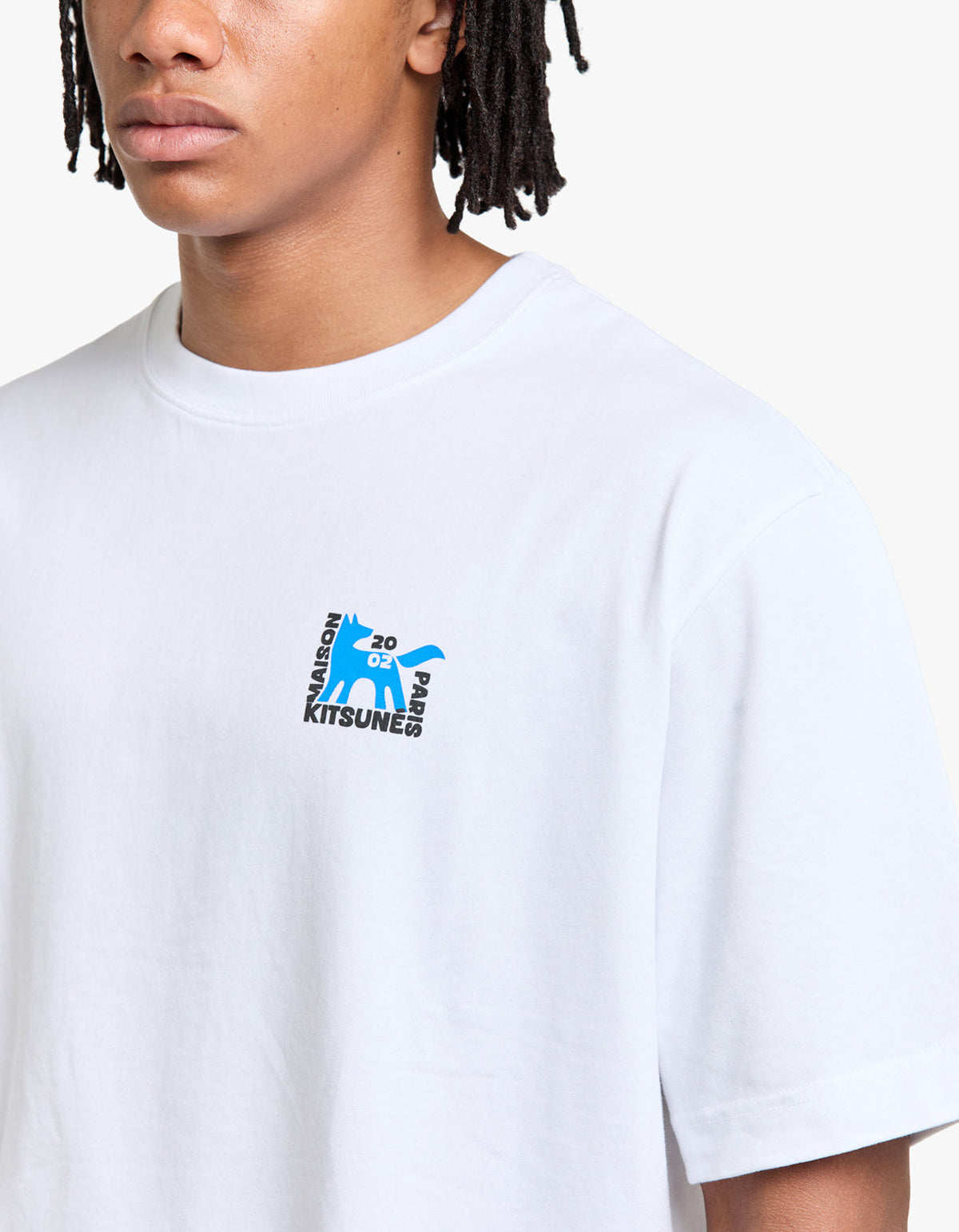 Gallery Fox Oversize Tee Shirt - White