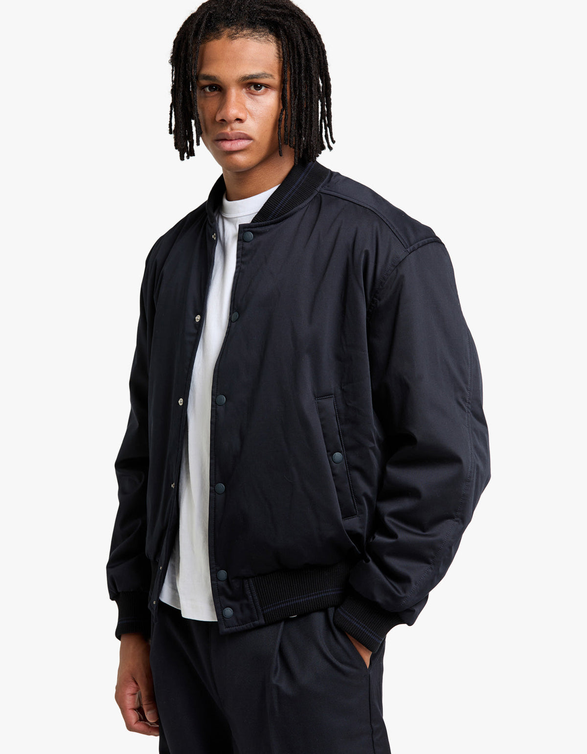 Light Teddy Jacket - Classic Navy