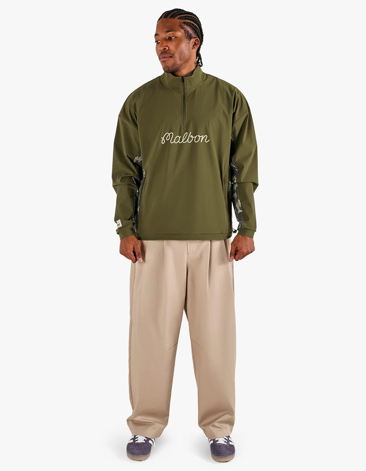 Tour Divot Camo Performance Shell Jacket - Bark Camo