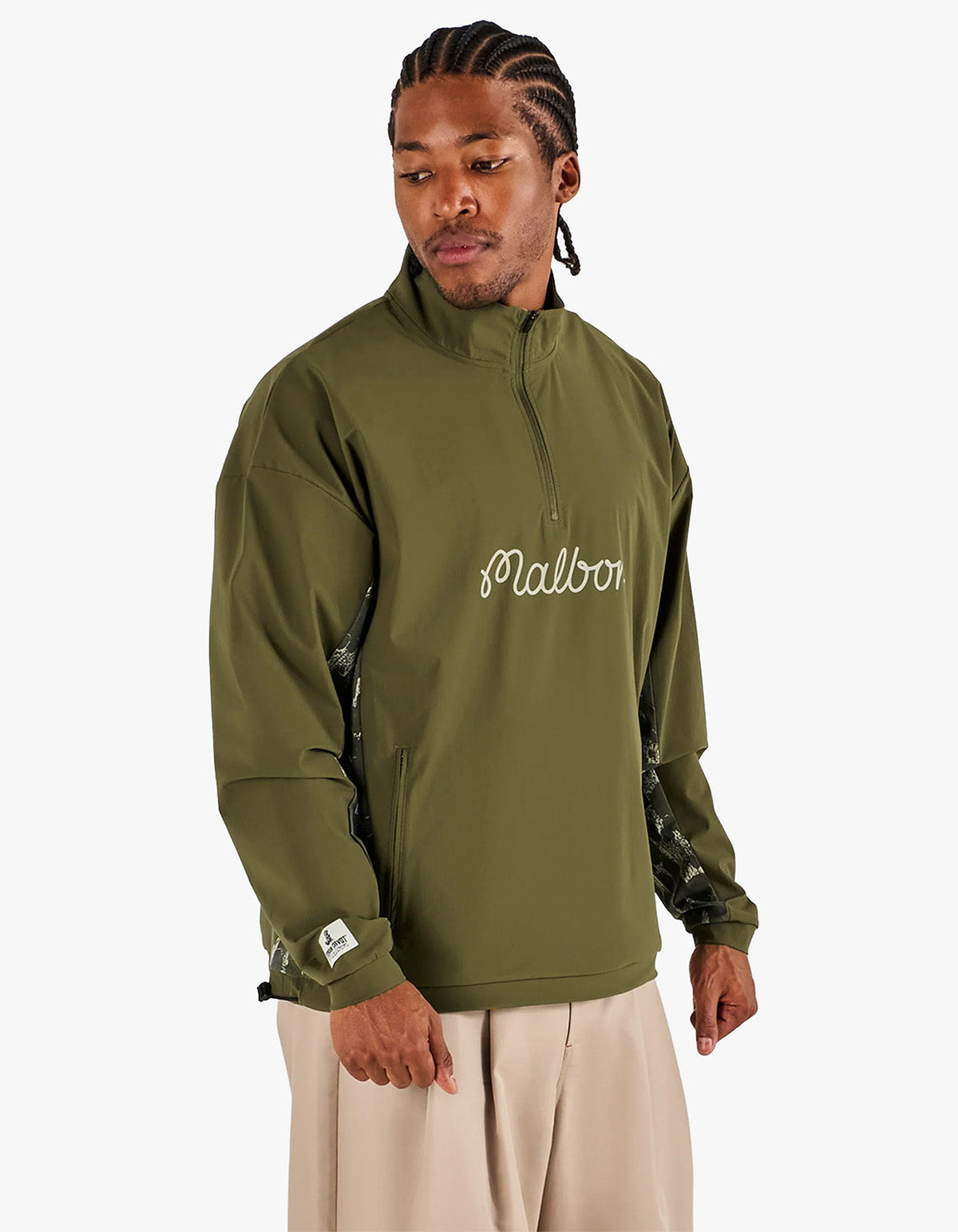 Tour Divot Camo Performance Shell Jacket - Bark Camo