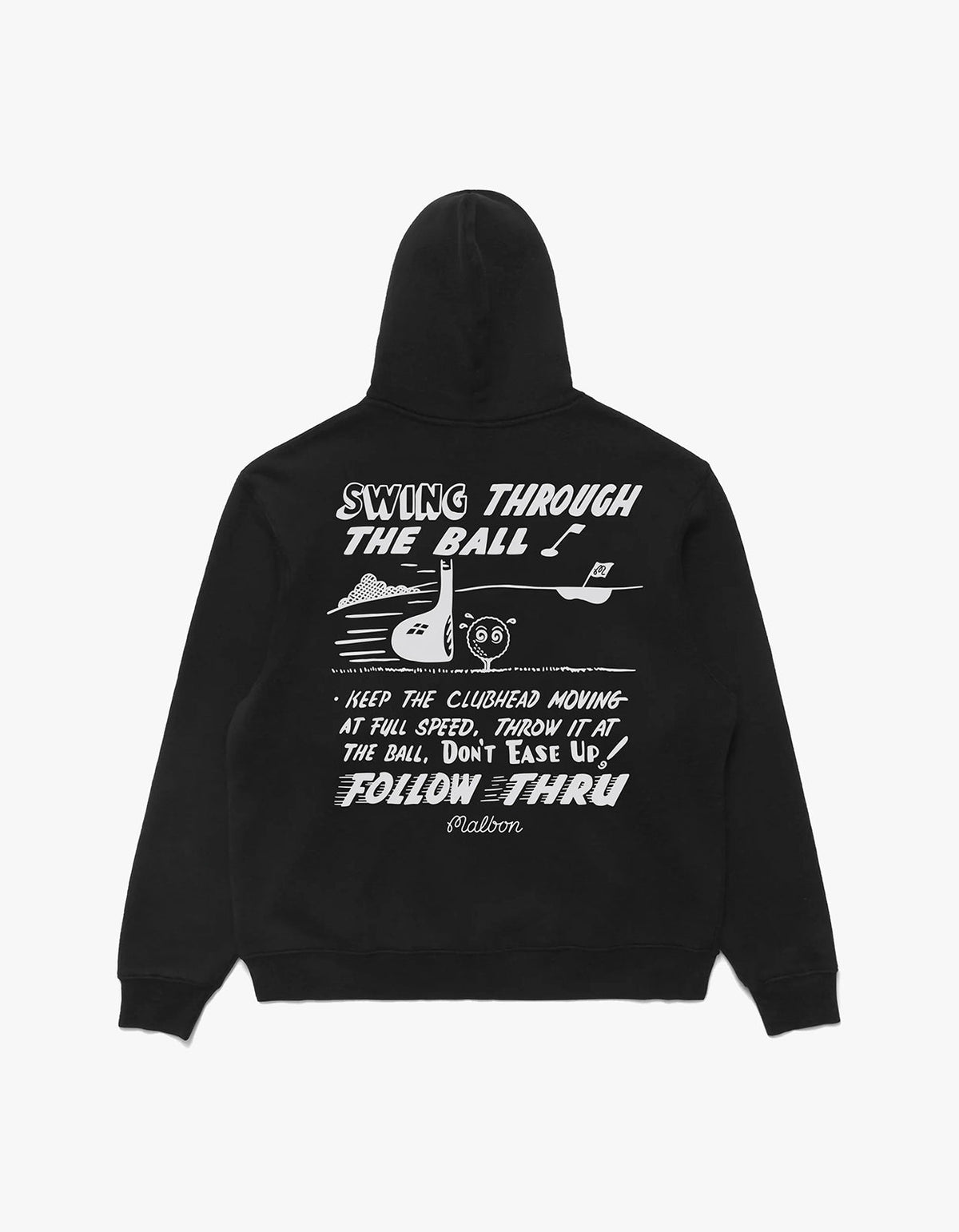 Follow Thru Hoodie - Black