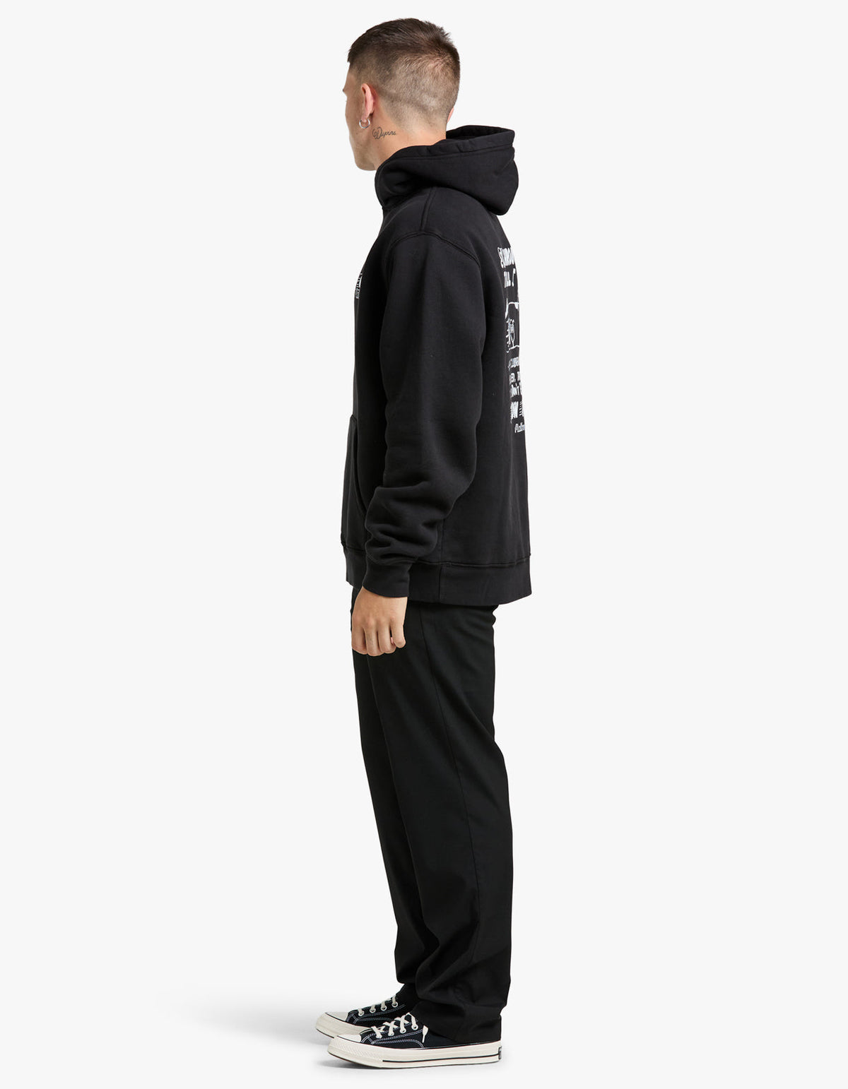 Follow Thru Hoodie - Black