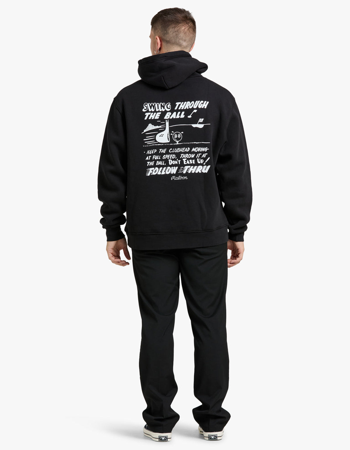 Follow Thru Hoodie - Black