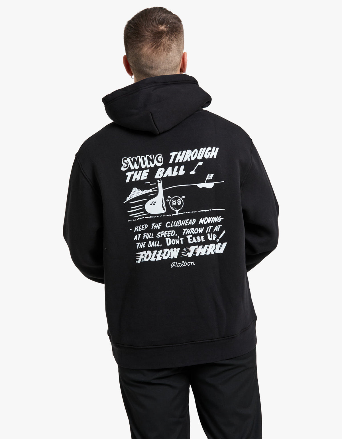 Follow Thru Hoodie - Black