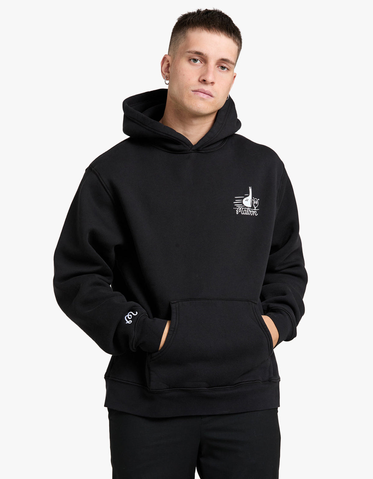 Follow Thru Hoodie - Black