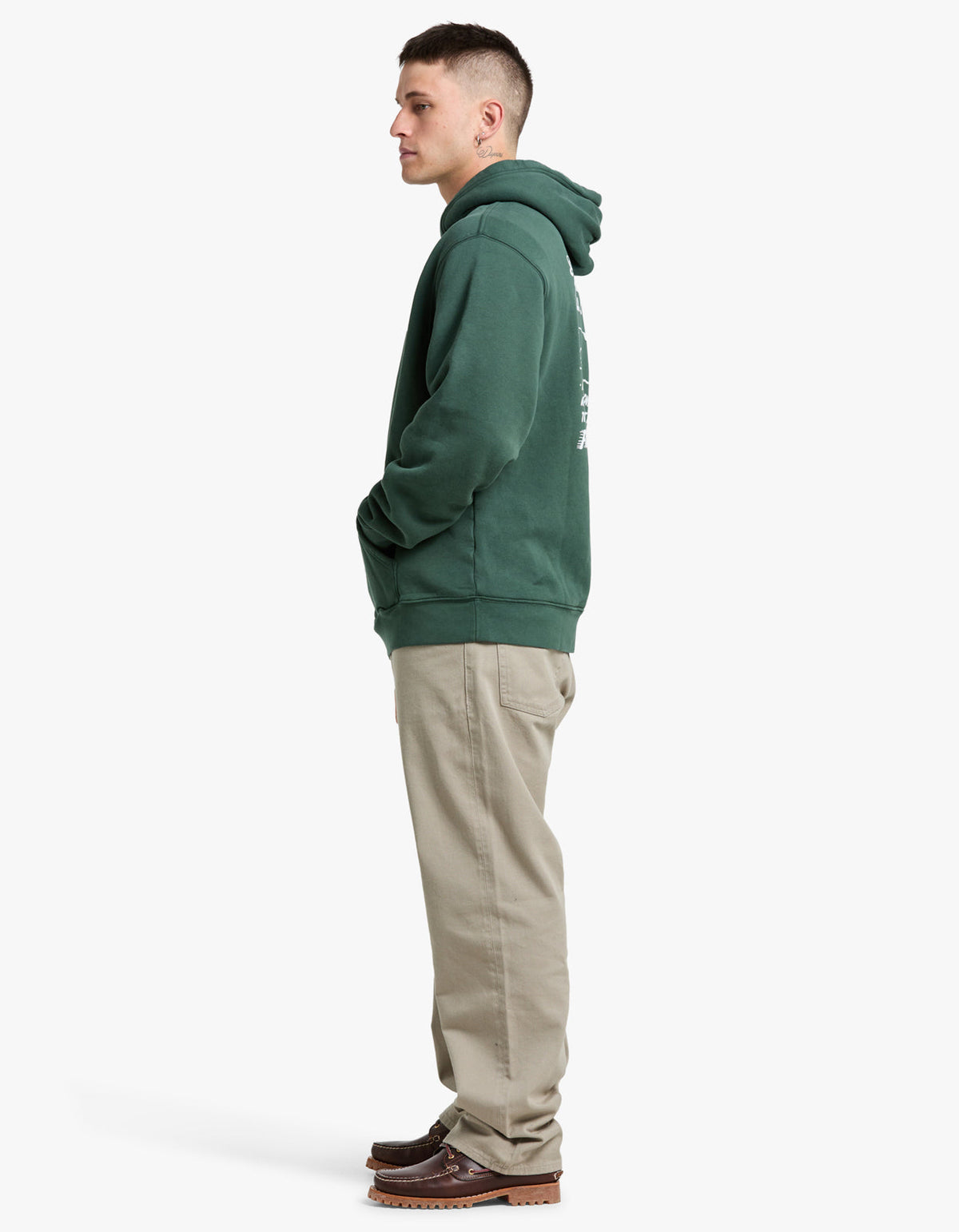 Follow Thru Hoodie - Malbon Green