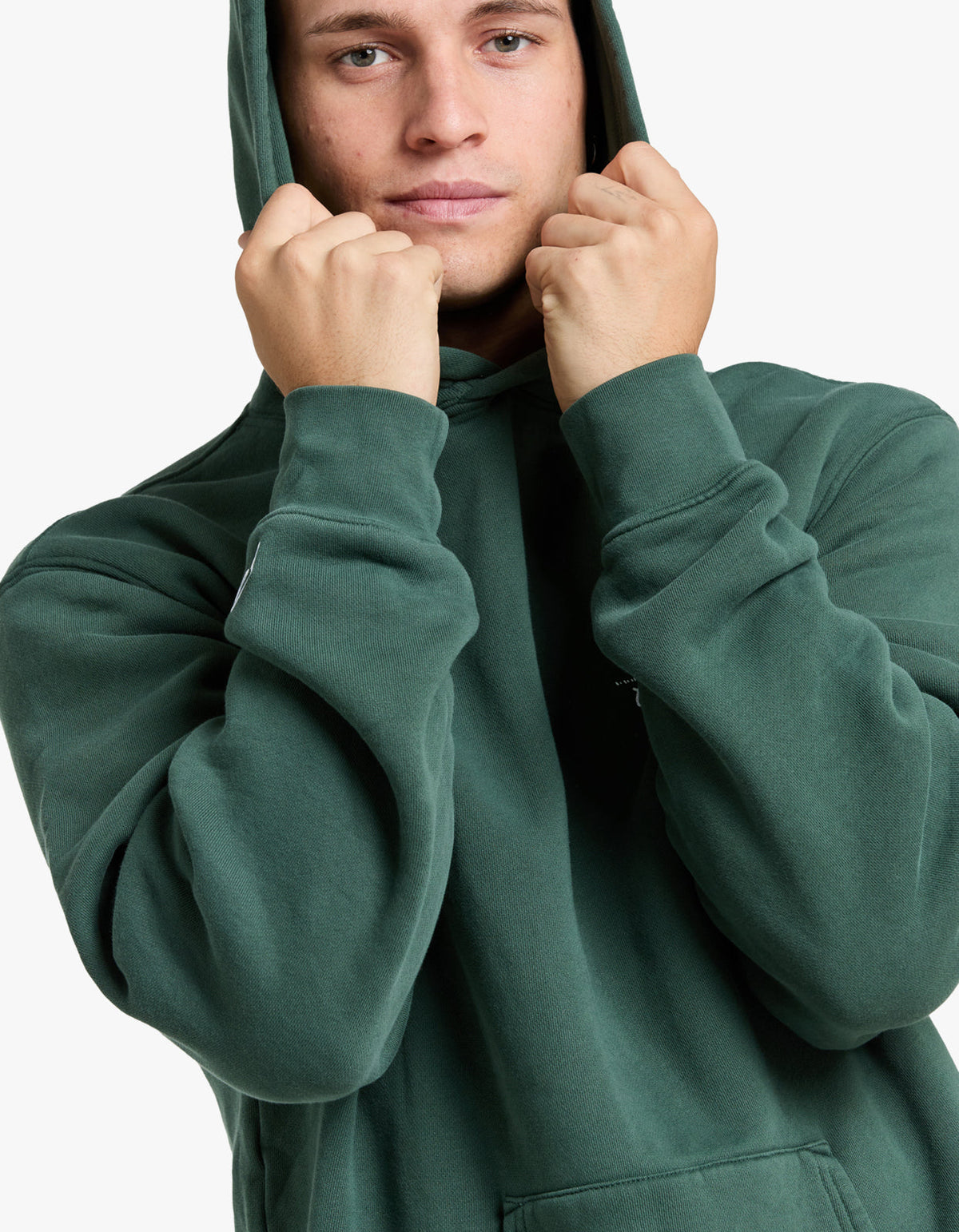Follow Thru Hoodie - Malbon Green