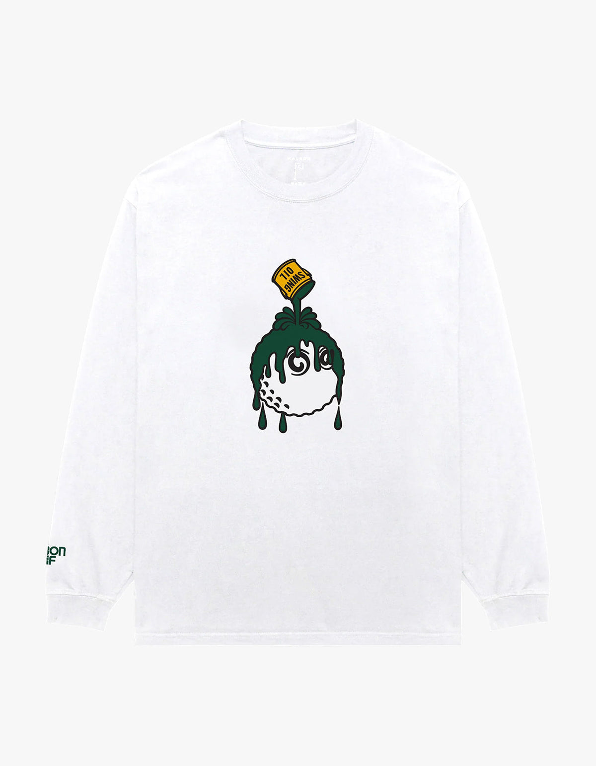 Swing Oil L/S T Shirt - White