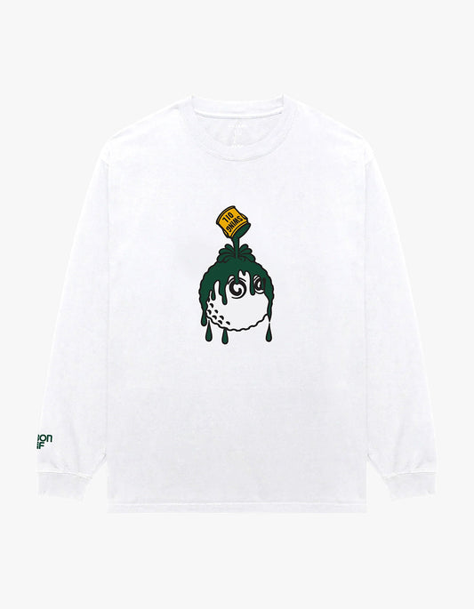 Swing Oil L/S T Shirt - White