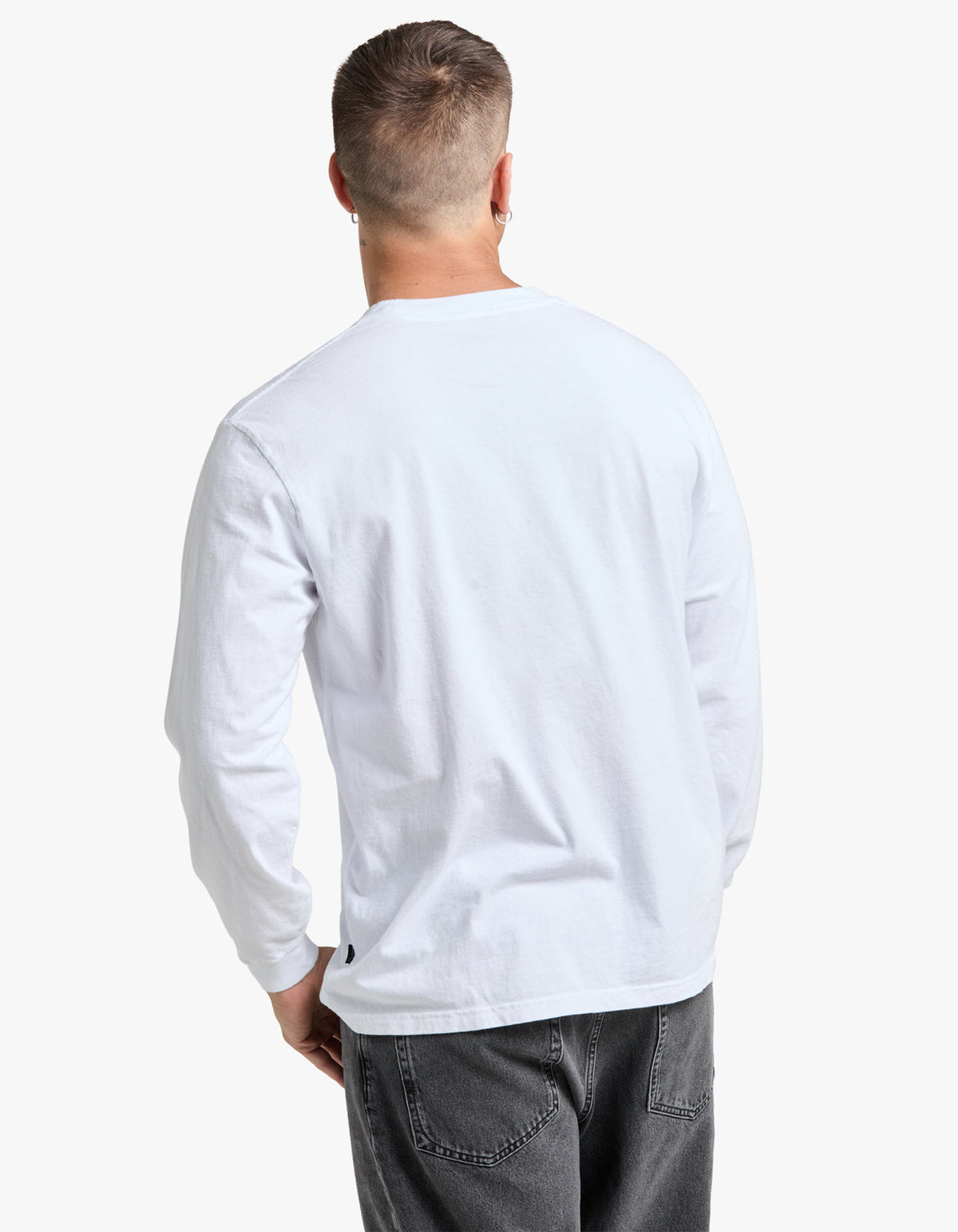 Swing Oil L/S T Shirt - White