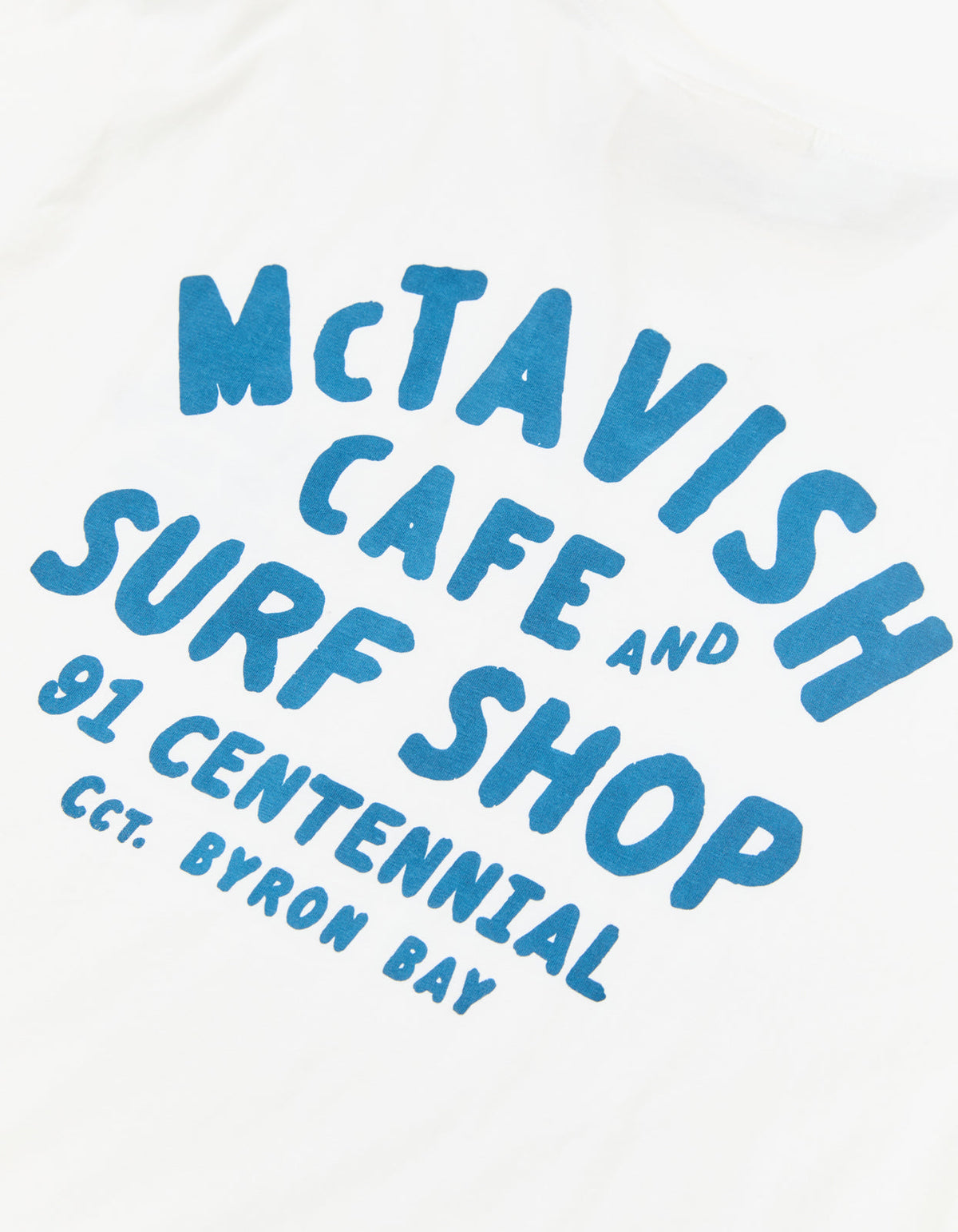 Byron Bay Surf Shop Tee - White