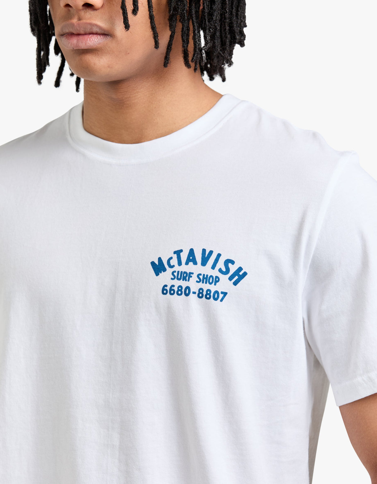 Byron Bay Surf Shop Tee - White