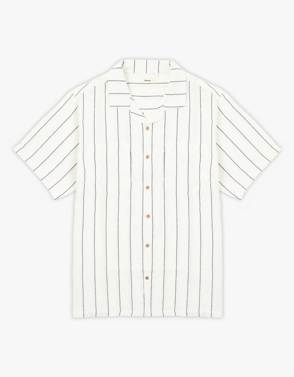 Linen Stripe Shirt - White Multi