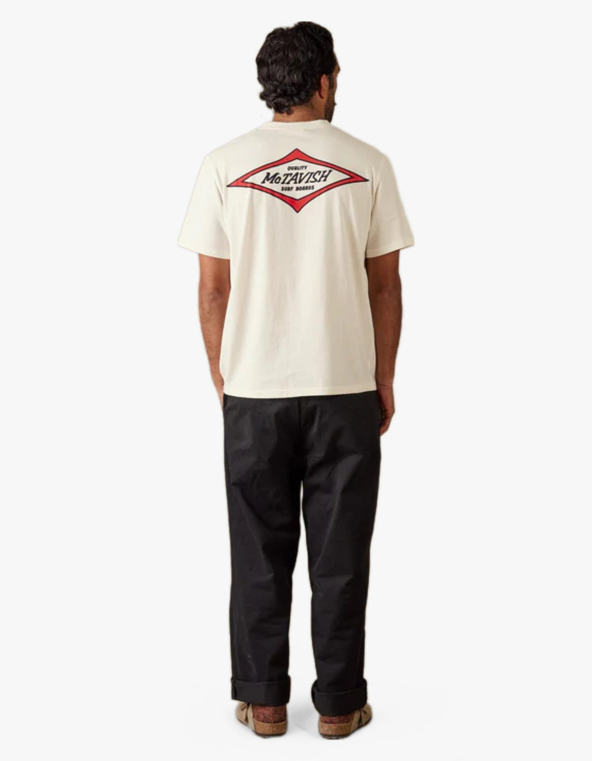 60's Diamond Tee - Chalk