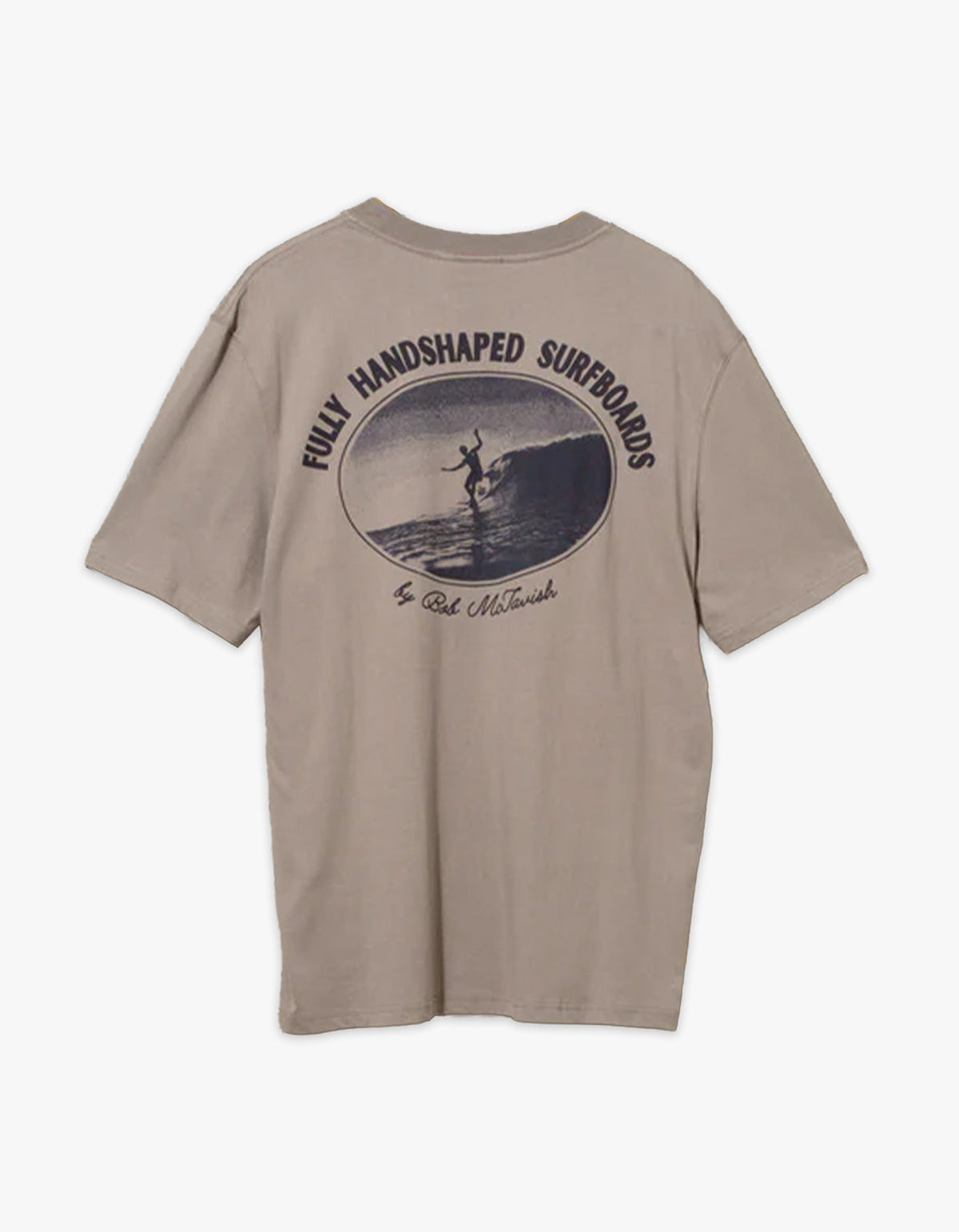 Fully Hand Shaped Tee - Grey