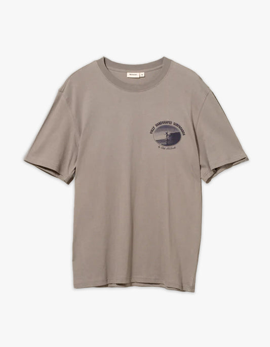 Fully Hand Shaped Tee - Grey