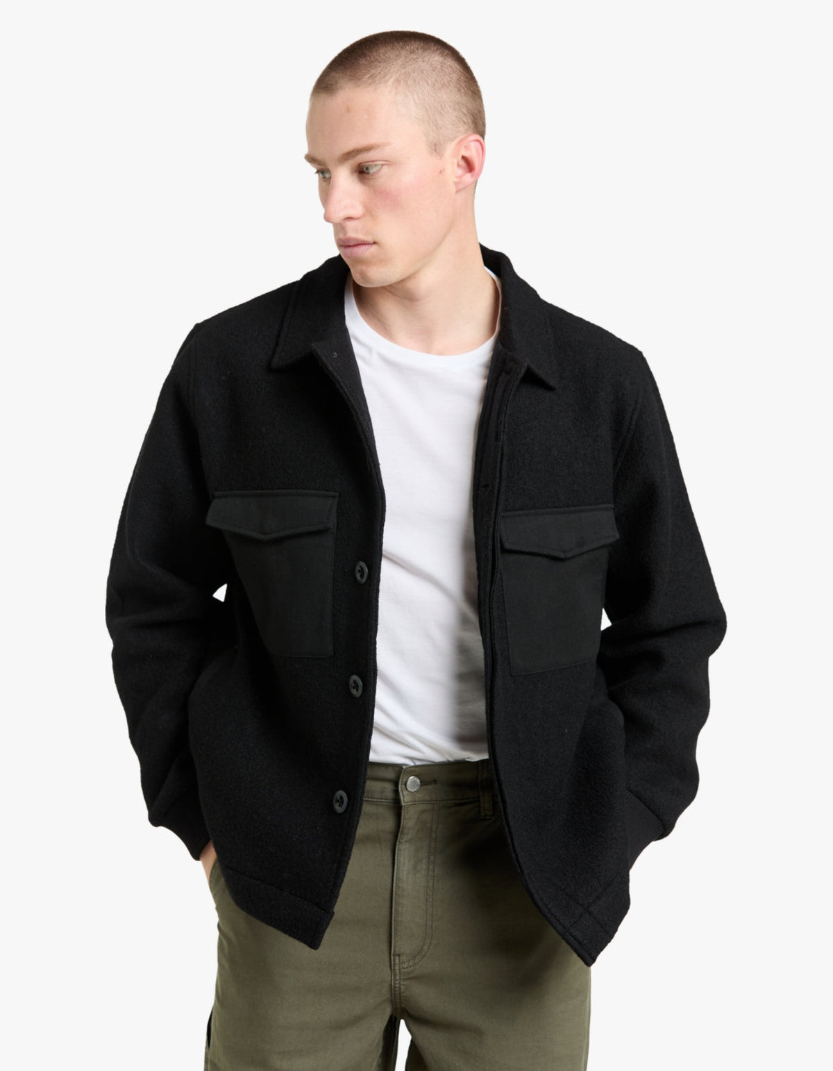 Wool Jacket - Black